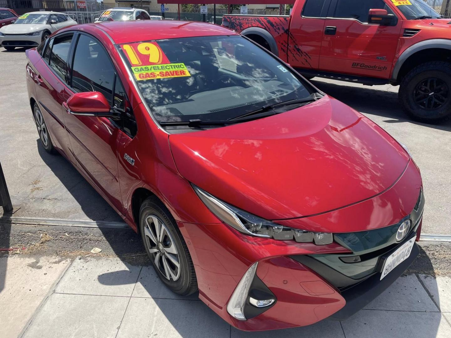 2019 Toyota Prius Prime Premium (JTDKARFP1K3) with an 1.8L L4 DOHC 16V HYBRID engine, CVT transmission, located at 744 E Miner Ave, Stockton, CA, 95202, (209) 944-5770, 37.956863, -121.282082 - PLUS TAXES AND FEES NO CHARGER AVAILABLE - Photo#1