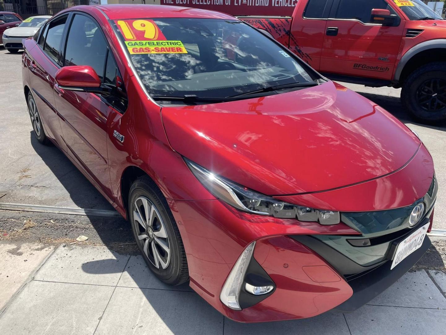 2019 Toyota Prius Prime Premium (JTDKARFP1K3) with an 1.8L L4 DOHC 16V HYBRID engine, CVT transmission, located at 744 E Miner Ave, Stockton, CA, 95202, (209) 944-5770, 37.956863, -121.282082 - PLUS TAXES AND FEES NO CHARGER AVAILABLE - Photo#0