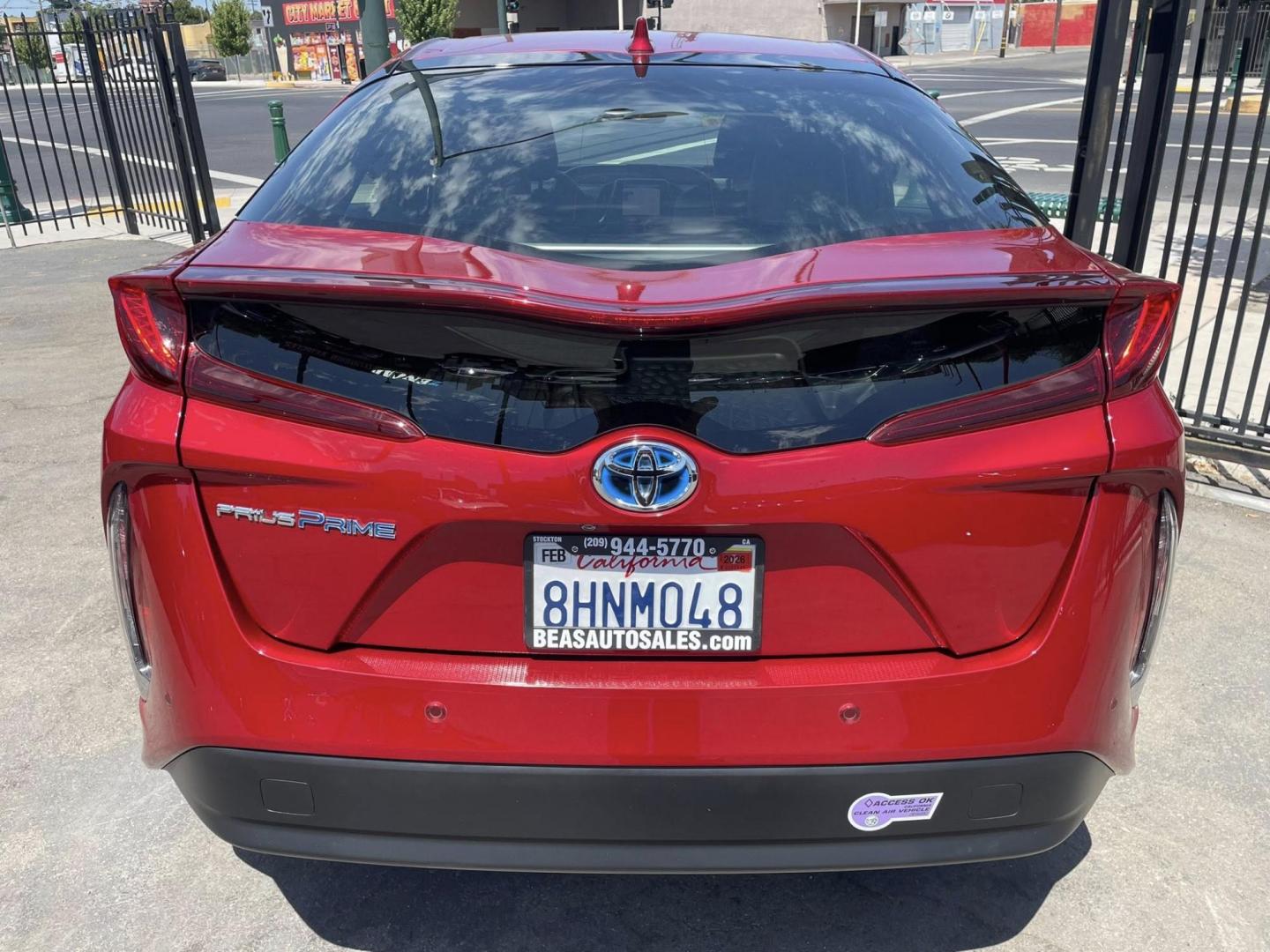 2019 Toyota Prius Prime Premium (JTDKARFP1K3) with an 1.8L L4 DOHC 16V HYBRID engine, CVT transmission, located at 744 E Miner Ave, Stockton, CA, 95202, (209) 944-5770, 37.956863, -121.282082 - PLUS TAXES AND FEES NO CHARGER AVAILABLE - Photo#12