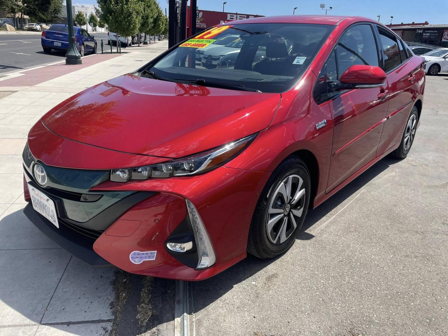 2019 Toyota Prius Prime Premium (JTDKARFP1K3) with an 1.8L L4 DOHC 16V HYBRID engine, CVT transmission, located at 744 E Miner Ave, Stockton, CA, 95202, (209) 944-5770, 37.956863, -121.282082 - PLUS TAXES AND FEES NO CHARGER AVAILABLE - Photo#3