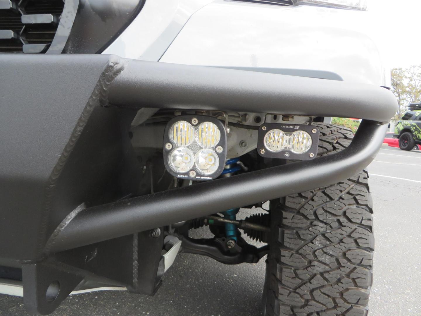 2019 grey /black Toyota Tacoma TRD Sport Double Cab (3TMCZ5AN2KM) with an 3.6L V6 DOHC 24V engine, 6A transmission, located at 2630 Grass Valley Highway, Auburn, CA, 95603, (530) 508-5100, 38.937893, -121.095482 - Must see Tacoma sitting on King 2.5 adjustable remote reservoir coilovers, King 2.5 adjustable remote reservoir rear shocks, Icon Upper control arms, BFG KO3 tires, 17" Method NV wheels, C4 front bumper, Baja Designs lights, LUXX series taillights, aluminum TRD skid plate, bedmat, bed extender, and - Photo#15