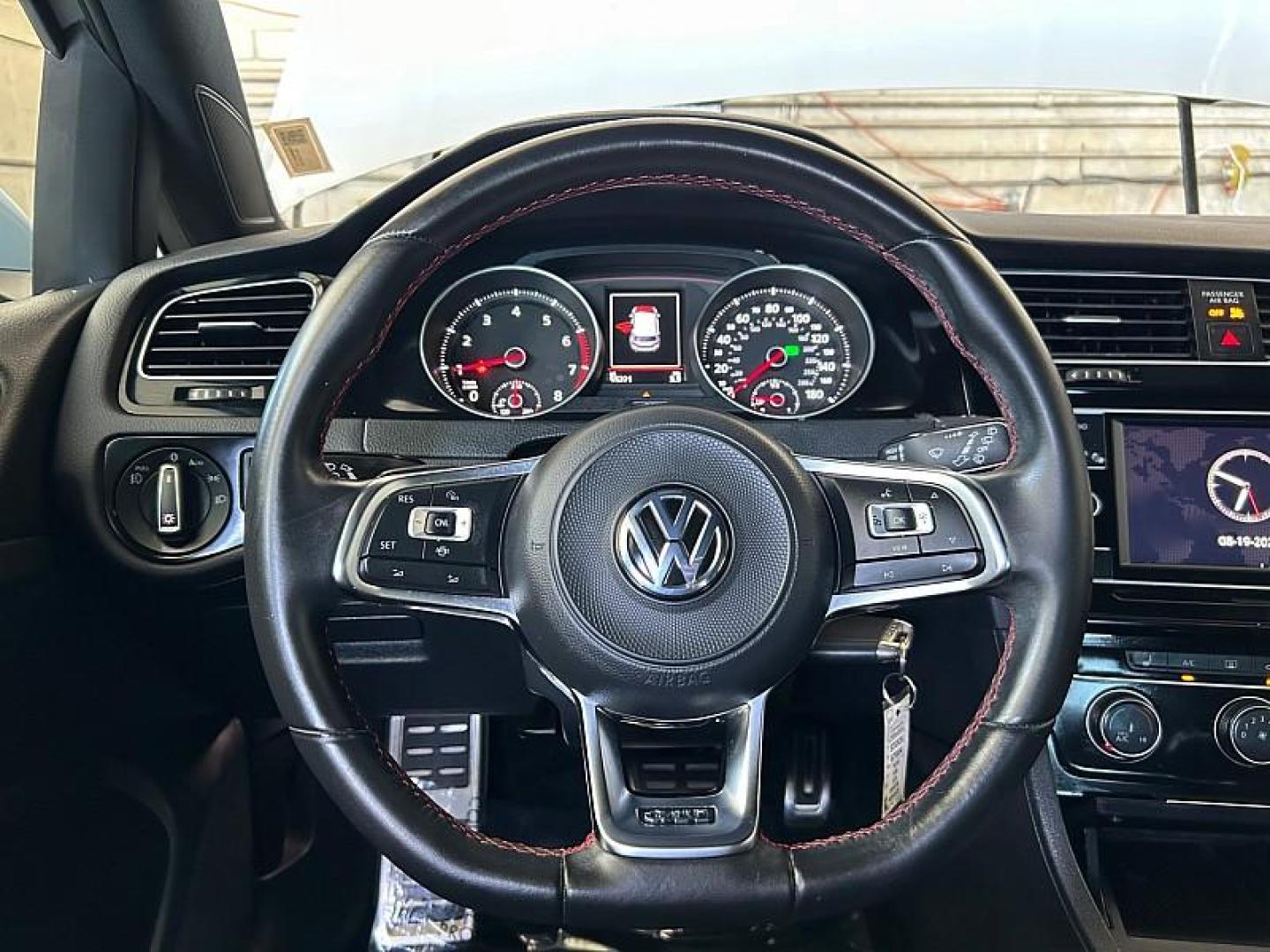 2019 WHITE Volkswagen GTI (3VW6T7AU0KM) with an 4-Cyl Turbo 2.0 Liter engine, Automatic 7-Spd DSG w/Tiptronic transmission, located at 412 Auto Vista Drive, Palmdale, 93551, (661) 945-0620, 34.592636, -118.136681 - Photo#18