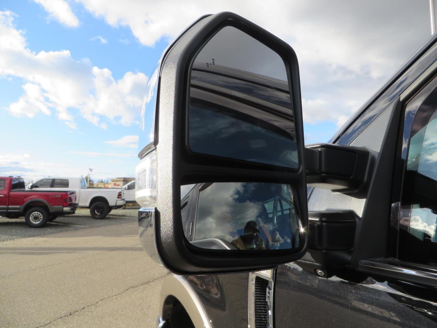 2020 BLACK /BROWN Ford F-350 SD King Ranch Crew Cab Long Bed 4WD (1FT8W3BT7LE) with an 6.7L V8 OHV 16V DIESEL engine, 6A transmission, located at 2630 Grass Valley Highway, Auburn, CA, 95603, (530) 508-5100, 38.937893, -121.095482 - Features a Decked Truck Bed storage system, Better Build toolbox, Bolt cable locks, Bug Defelector, and Weathertech side window deflectors.- Photo#16