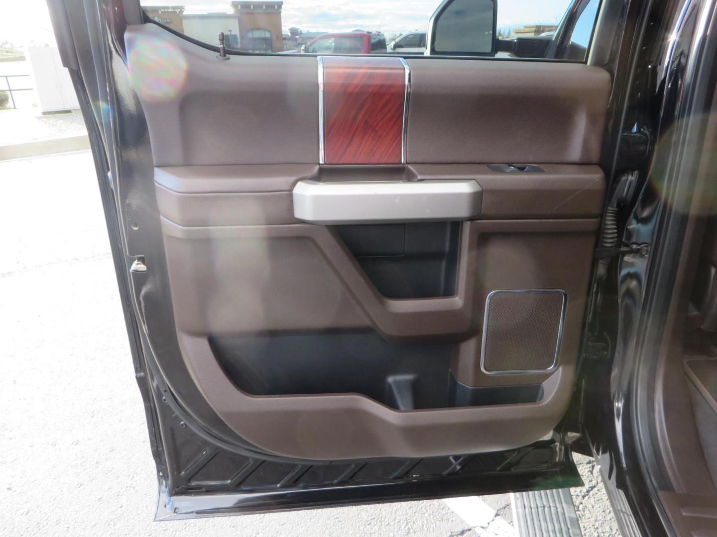 2020 BLACK /BROWN Ford F-350 SD King Ranch Crew Cab Long Bed 4WD (1FT8W3BT7LE) with an 6.7L V8 OHV 16V DIESEL engine, 6A transmission, located at 2630 Grass Valley Highway, Auburn, CA, 95603, (530) 508-5100, 38.937893, -121.095482 - Features a Decked Truck Bed storage system, Better Build toolbox, Bolt cable locks, Bug Defelector, and Weathertech side window deflectors.- Photo#49