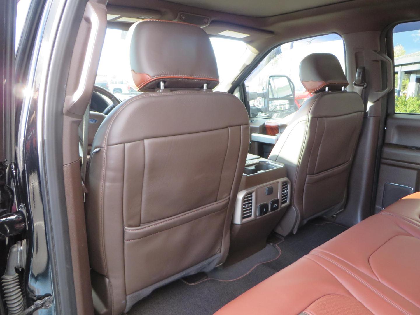 2020 BLACK /BROWN Ford F-350 SD King Ranch Crew Cab Long Bed 4WD (1FT8W3BT7LE) with an 6.7L V8 OHV 16V DIESEL engine, 6A transmission, located at 2630 Grass Valley Highway, Auburn, CA, 95603, (530) 508-5100, 38.937893, -121.095482 - Features a Decked Truck Bed storage system, Better Build toolbox, Bolt cable locks, Bug Defelector, and Weathertech side window deflectors.- Photo#53