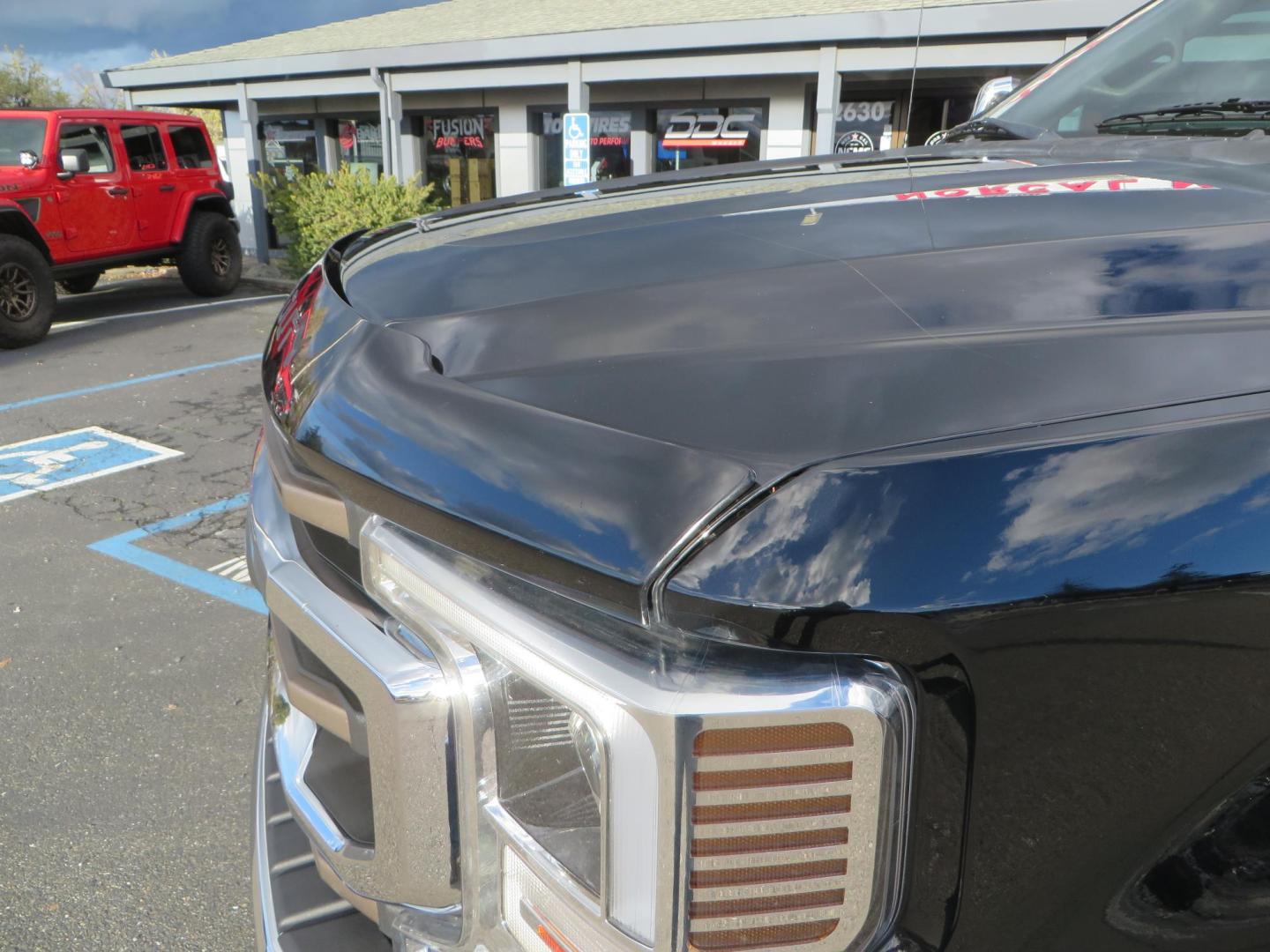 2020 BLACK /BROWN Ford F-350 SD King Ranch Crew Cab Long Bed 4WD (1FT8W3BT7LE) with an 6.7L V8 OHV 16V DIESEL engine, 6A transmission, located at 2630 Grass Valley Highway, Auburn, CA, 95603, (530) 508-5100, 38.937893, -121.095482 - Features a Decked Truck Bed storage system, Better Build toolbox, Bolt cable locks, Bug Defelector, and Weathertech side window deflectors.- Photo#8