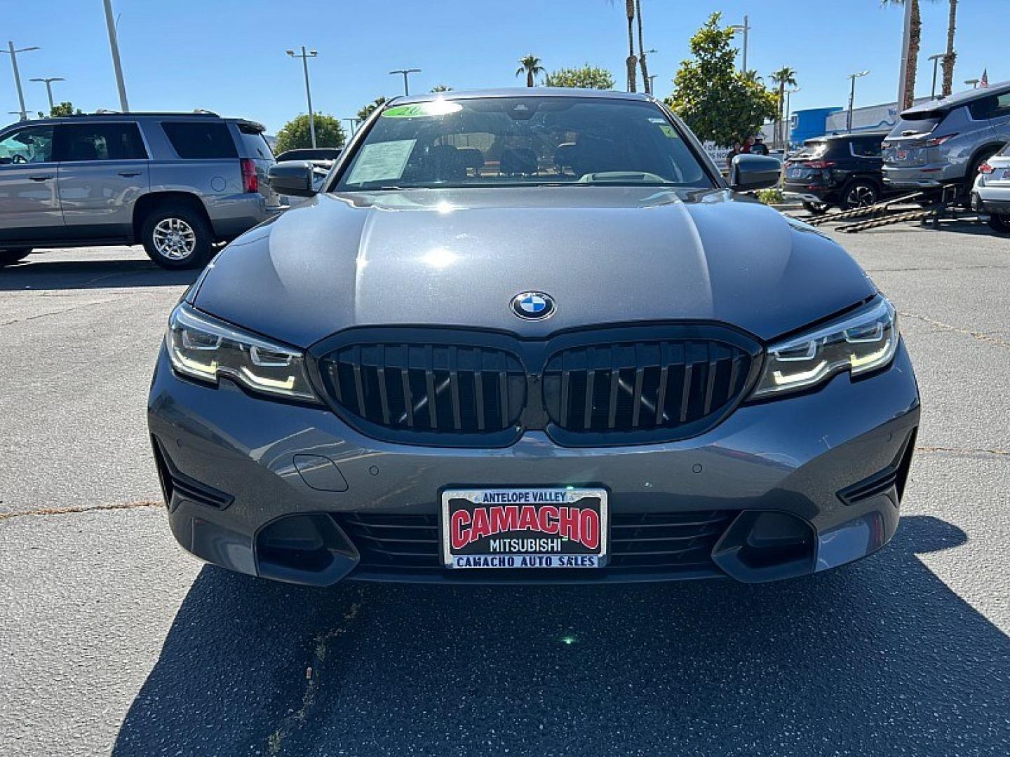 2020 GRAY BMW 3 Series (WBA5R1C04LF) with an 4-Cyl Turbo 2.0 Liter engine, Automatic 8-Spd Sport w/Sport transmission, located at 412 Auto Vista Drive, Palmdale, 93551, (661) 945-0620, 34.592636, -118.136681 - Photo#1