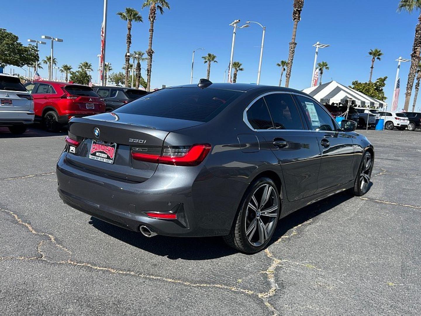 2020 GRAY BMW 3 Series (WBA5R1C04LF) with an 4-Cyl Turbo 2.0 Liter engine, Automatic 8-Spd Sport w/Sport transmission, located at 412 Auto Vista Drive, Palmdale, 93551, (661) 945-0620, 34.592636, -118.136681 - Photo#6