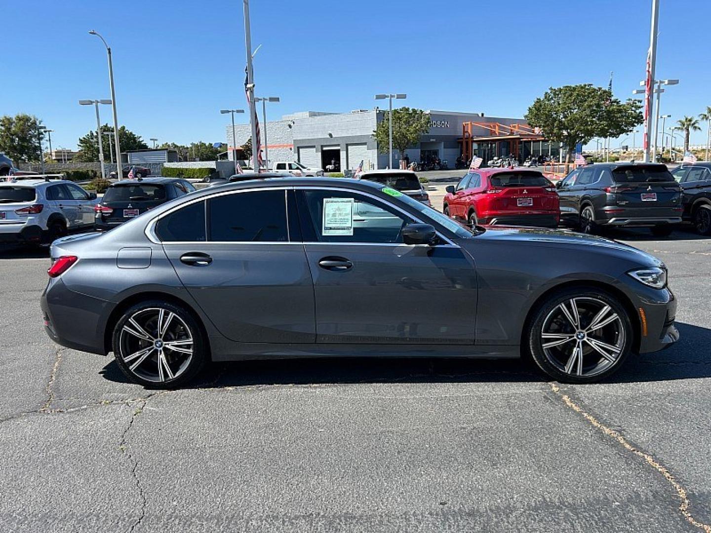 2020 GRAY BMW 3 Series (WBA5R1C04LF) with an 4-Cyl Turbo 2.0 Liter engine, Automatic 8-Spd Sport w/Sport transmission, located at 412 Auto Vista Drive, Palmdale, 93551, (661) 945-0620, 34.592636, -118.136681 - Photo#7