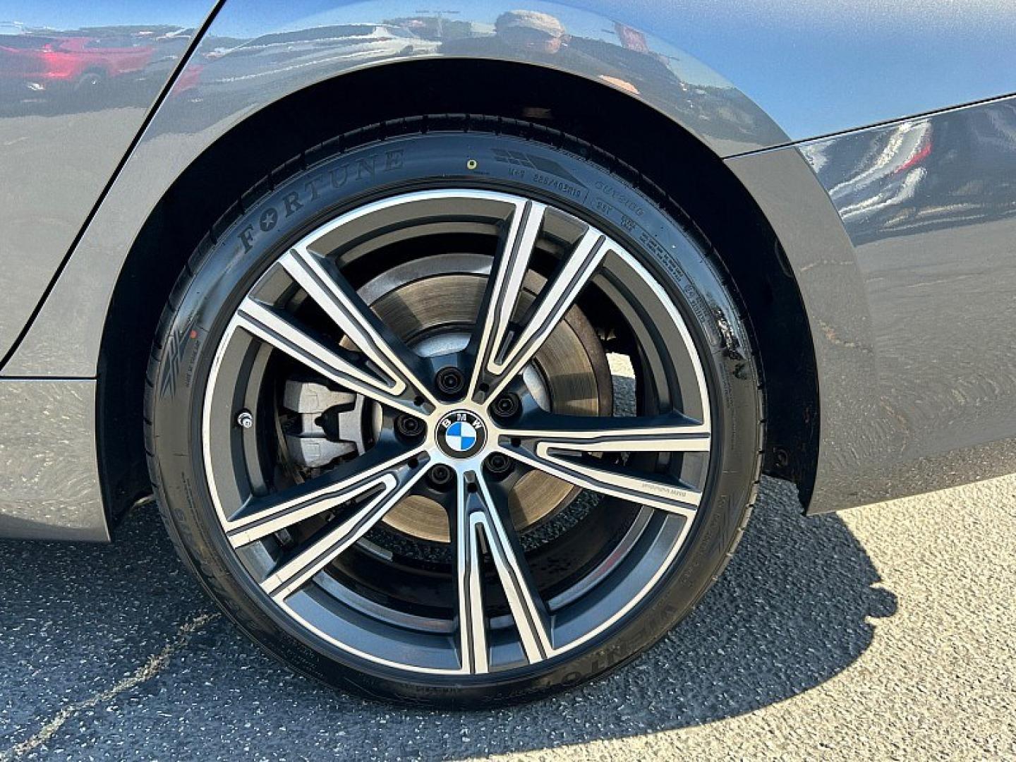 2020 GRAY BMW 3 Series (WBA5R1C04LF) with an 4-Cyl Turbo 2.0 Liter engine, Automatic 8-Spd Sport w/Sport transmission, located at 412 Auto Vista Drive, Palmdale, 93551, (661) 945-0620, 34.592636, -118.136681 - Photo#13