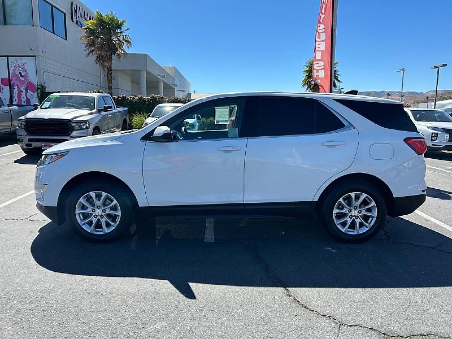 2020 WHITE Chevrolet Equinox (3GNAXUEV1LS) with an 4-Cyl 1.5 Liter engine, Automatic transmission, located at 412 Auto Vista Drive, Palmdale, 93551, (661) 945-0620, 34.592636, -118.136681 - Photo#7