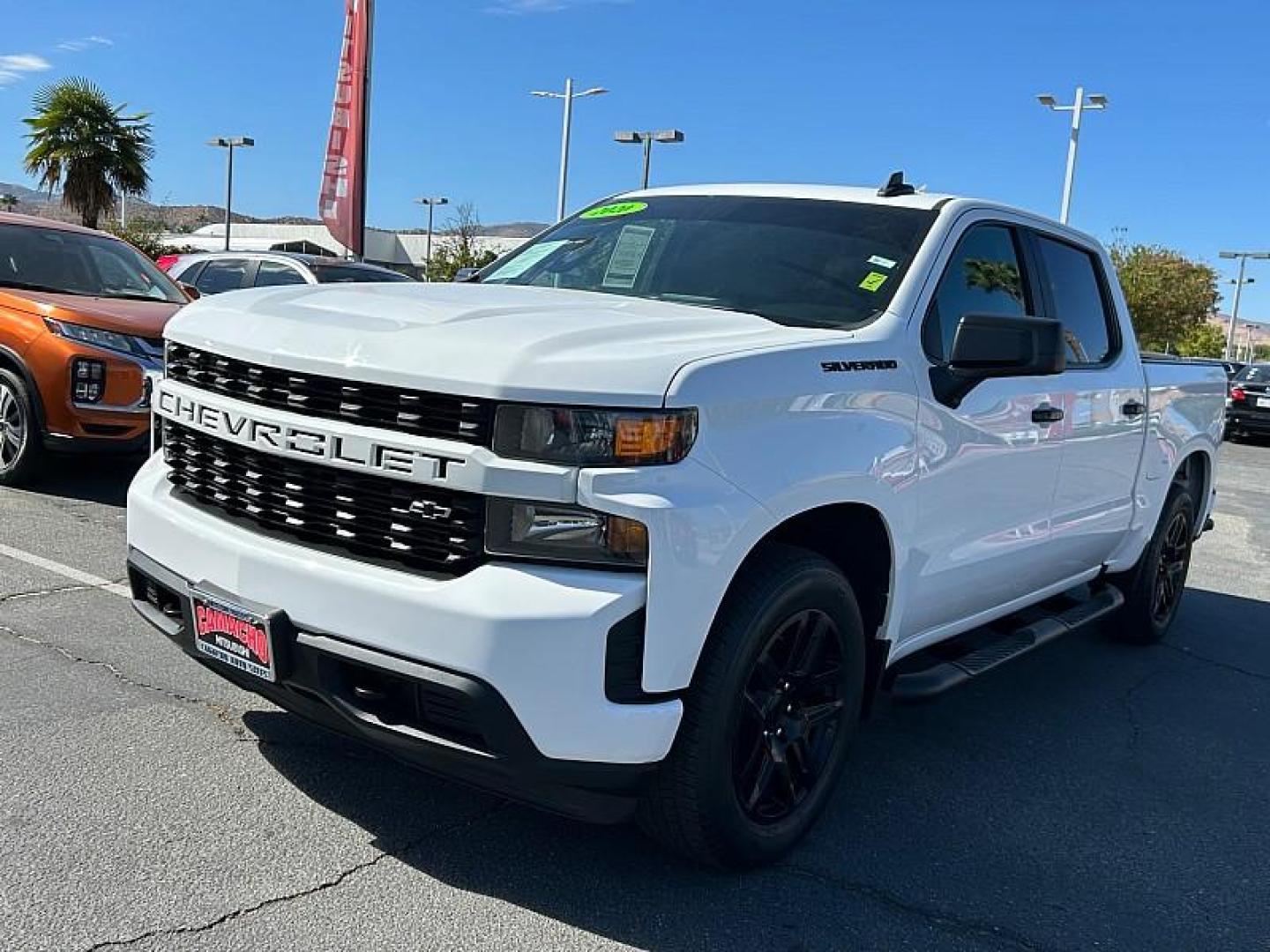 2020 WHITE Chevrolet Silverado 1500 2WD (1GCPWBEK3LZ) with an 4-Cyl 2.7 Liter engine, Automatic 6-Spd HD w/Overdrive transmission, located at 412 Auto Vista Drive, Palmdale, 93551, (661) 945-0620, 34.592636, -118.136681 - Photo#13