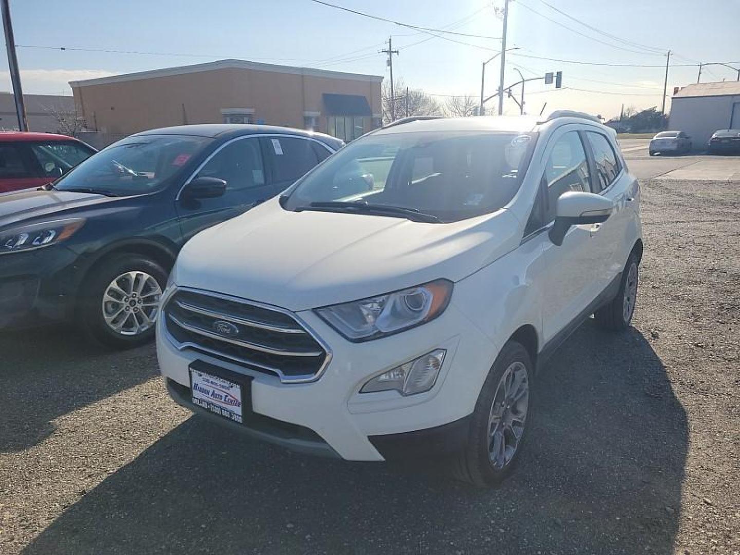 2020 WHITE Ford EcoSport (MAJ6S3KL0LC) with an 4-Cyl 2.0 Liter engine, Automatic 6-Spd w/SelectShift transmission, located at 246 E Walker St., Orland, 95963, (530) 865-5800, 39.747589, -122.178398 - Photo#0