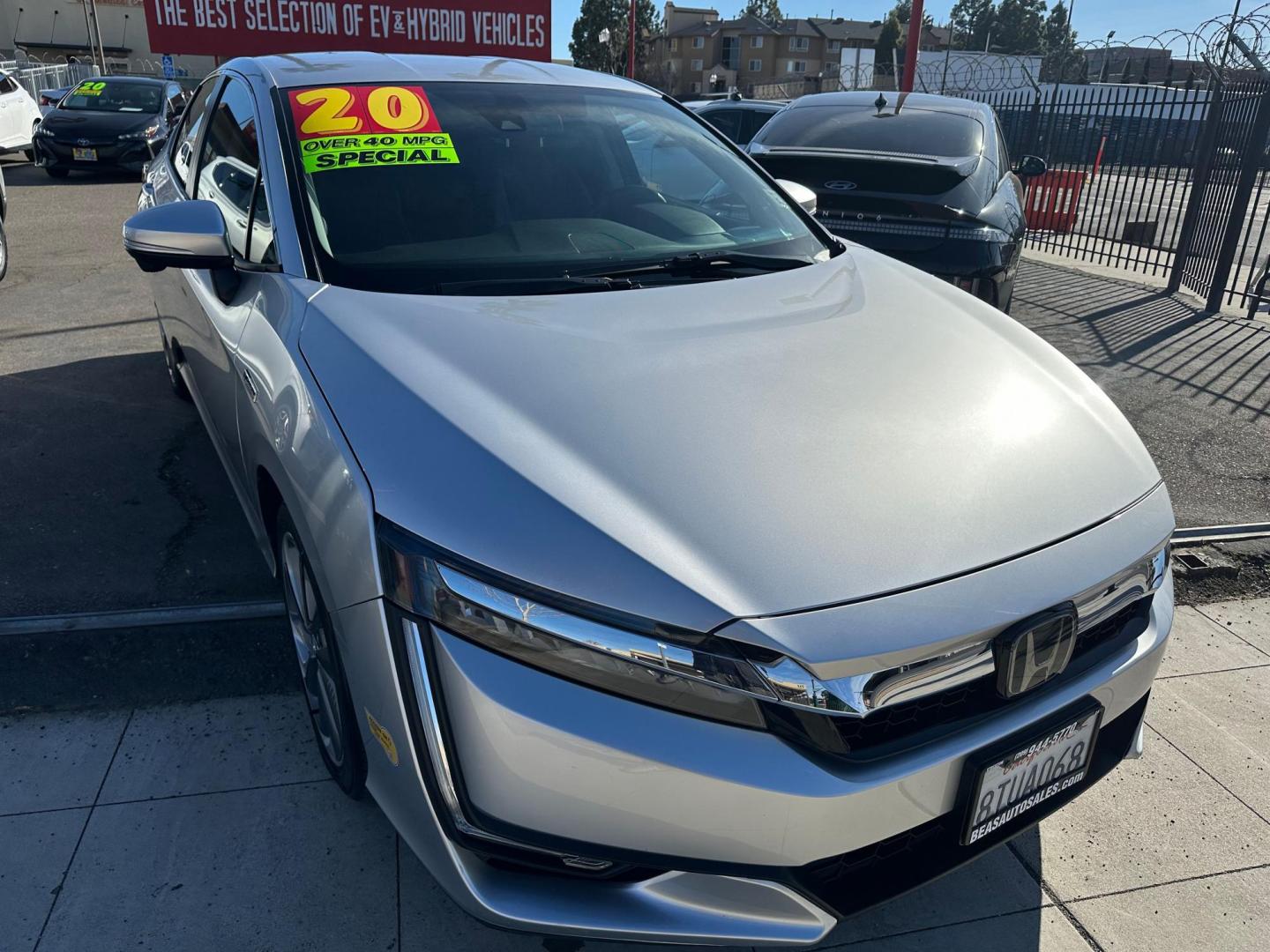 2020 Honda Clarity Touring Plug-In Hybrid (JHMZC5F32LC) with an 1.5L L4 DOHC 16V HYBRID engine, CVT transmission, located at 744 E Miner Ave, Stockton, CA, 95202, (209) 944-5770, 37.956863, -121.282082 - Photo#1