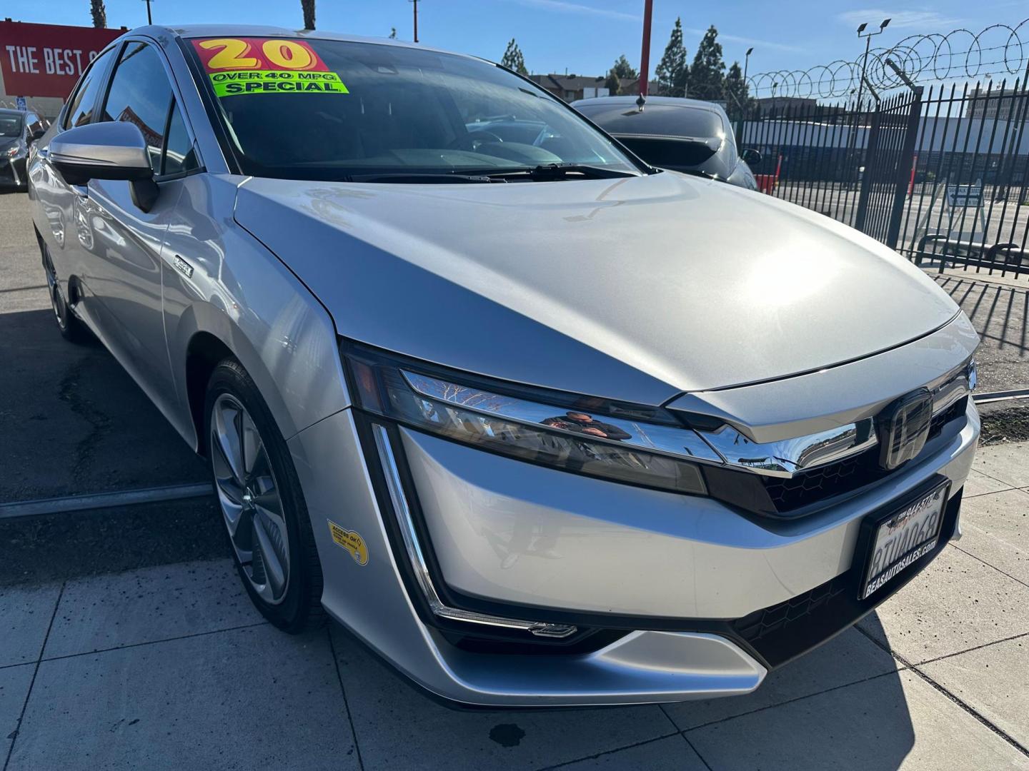 2020 Honda Clarity Touring Plug-In Hybrid (JHMZC5F32LC) with an 1.5L L4 DOHC 16V HYBRID engine, CVT transmission, located at 744 E Miner Ave, Stockton, CA, 95202, (209) 944-5770, 37.956863, -121.282082 - Photo#0