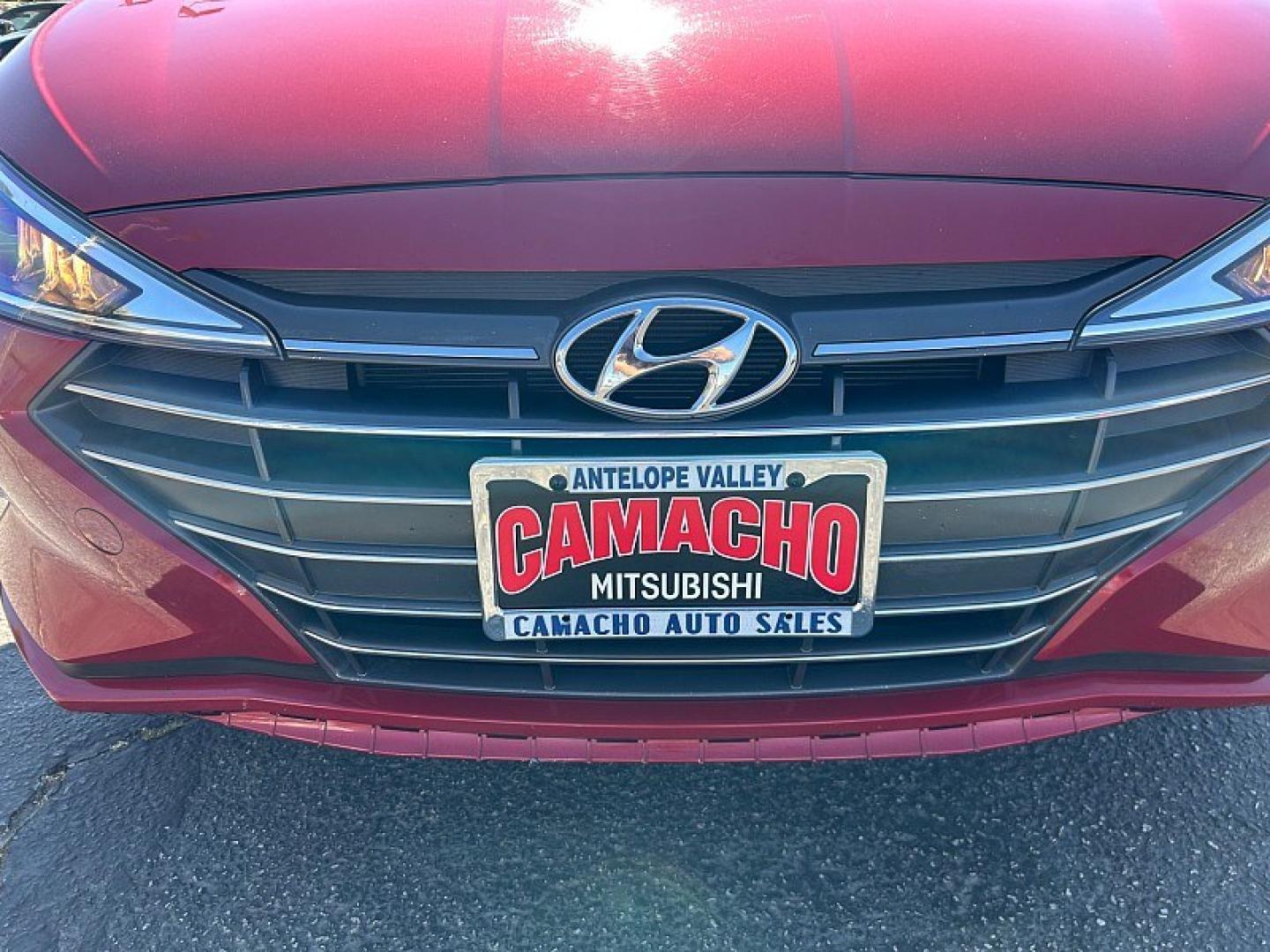 2020 RED Hyundai Elantra (KMHD74LFXLU) with an 4-Cyl 2.0 Liter engine, Automatic IVT transmission, located at 412 Auto Vista Drive, Palmdale, 93551, (661) 945-0620, 34.592636, -118.136681 - Photo#6