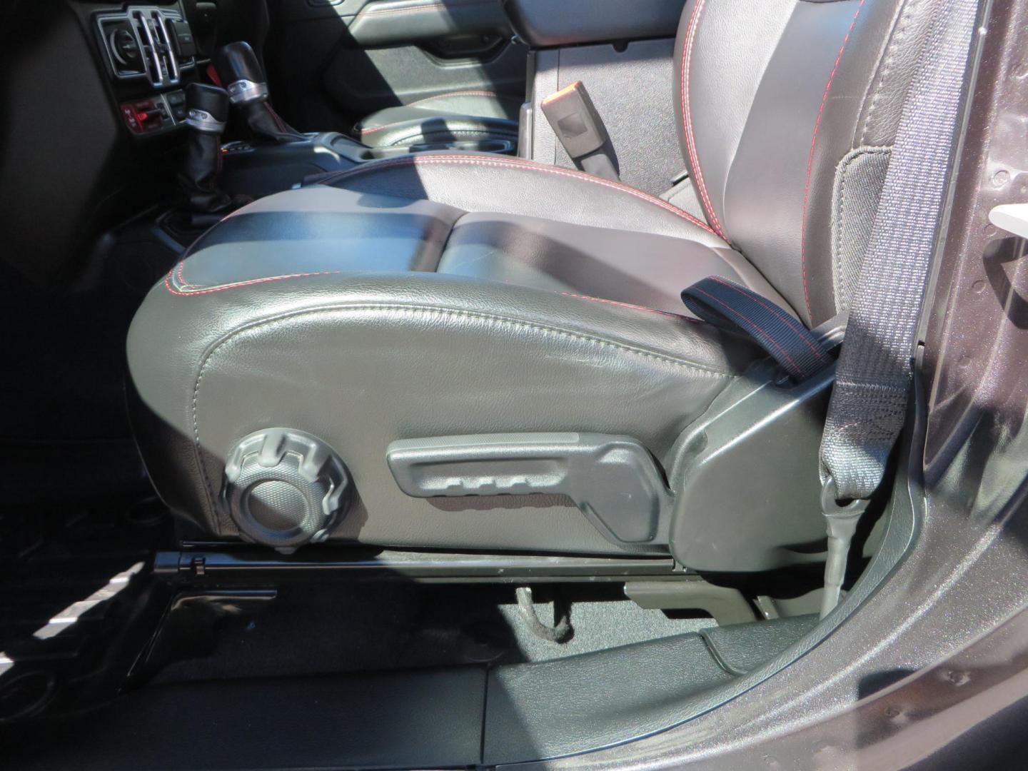 2020 Gray Jeep Wrangler Unlimited Rubicon (1C4HJXFN0LW) with an 2.0L L4 DOHC 16V TURBO engine, 6A transmission, located at 2630 Grass Valley Highway, Auburn, CA, 95603, (530) 508-5100, 38.937893, -121.095482 - Features a 3" Zone offroad suspension system, Fox Adventure series shocks, 37" Toyo RT tires, 17" Double Black Method NV wheels, Teraflex HD spare tire carrier, Nerf steps, and roof rack crossbars. - Photo#23