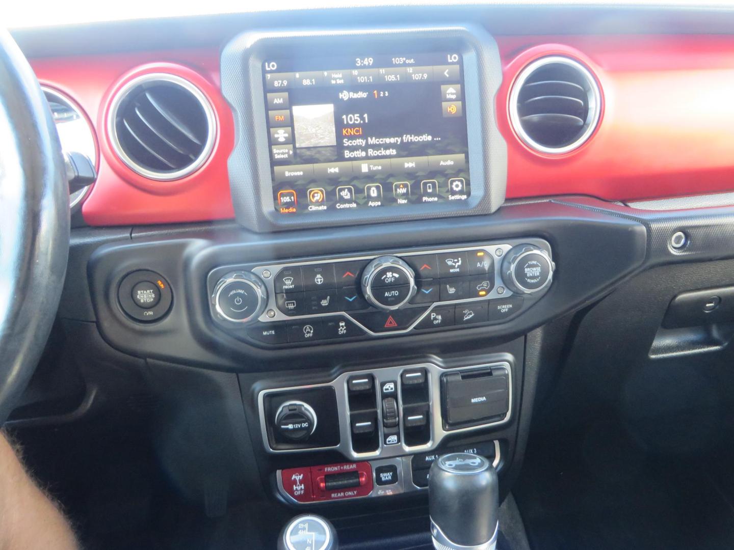 2020 Gray Jeep Wrangler Unlimited Rubicon (1C4HJXFN0LW) with an 2.0L L4 DOHC 16V TURBO engine, 6A transmission, located at 2630 Grass Valley Highway, Auburn, CA, 95603, (530) 508-5100, 38.937893, -121.095482 - Features a 3" Zone offroad suspension system, Fox Adventure series shocks, 37" Toyo RT tires, 17" Double Black Method NV wheels, Teraflex HD spare tire carrier, Nerf steps, and roof rack crossbars. - Photo#28