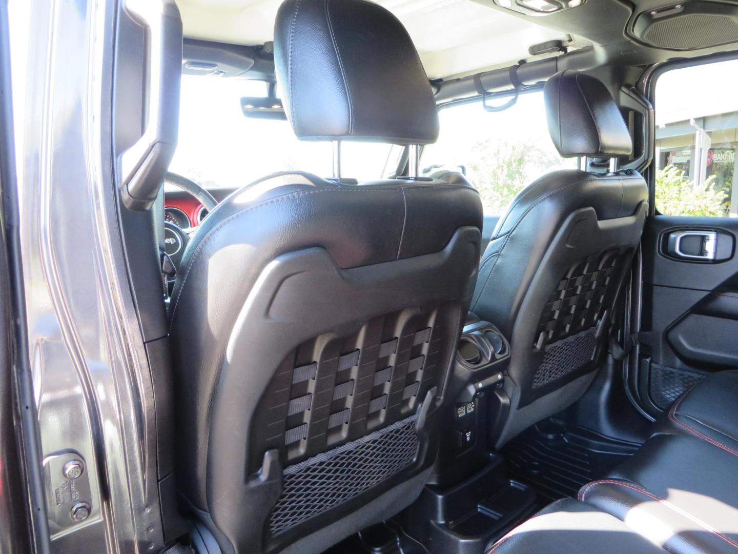 2020 Gray Jeep Wrangler Unlimited Rubicon (1C4HJXFN0LW) with an 2.0L L4 DOHC 16V TURBO engine, 6A transmission, located at 2630 Grass Valley Highway, Auburn, CA, 95603, (530) 508-5100, 38.937893, -121.095482 - Features a 3" Zone offroad suspension system, Fox Adventure series shocks, 37" Toyo RT tires, 17" Double Black Method NV wheels, Teraflex HD spare tire carrier, Nerf steps, and roof rack crossbars. - Photo#47