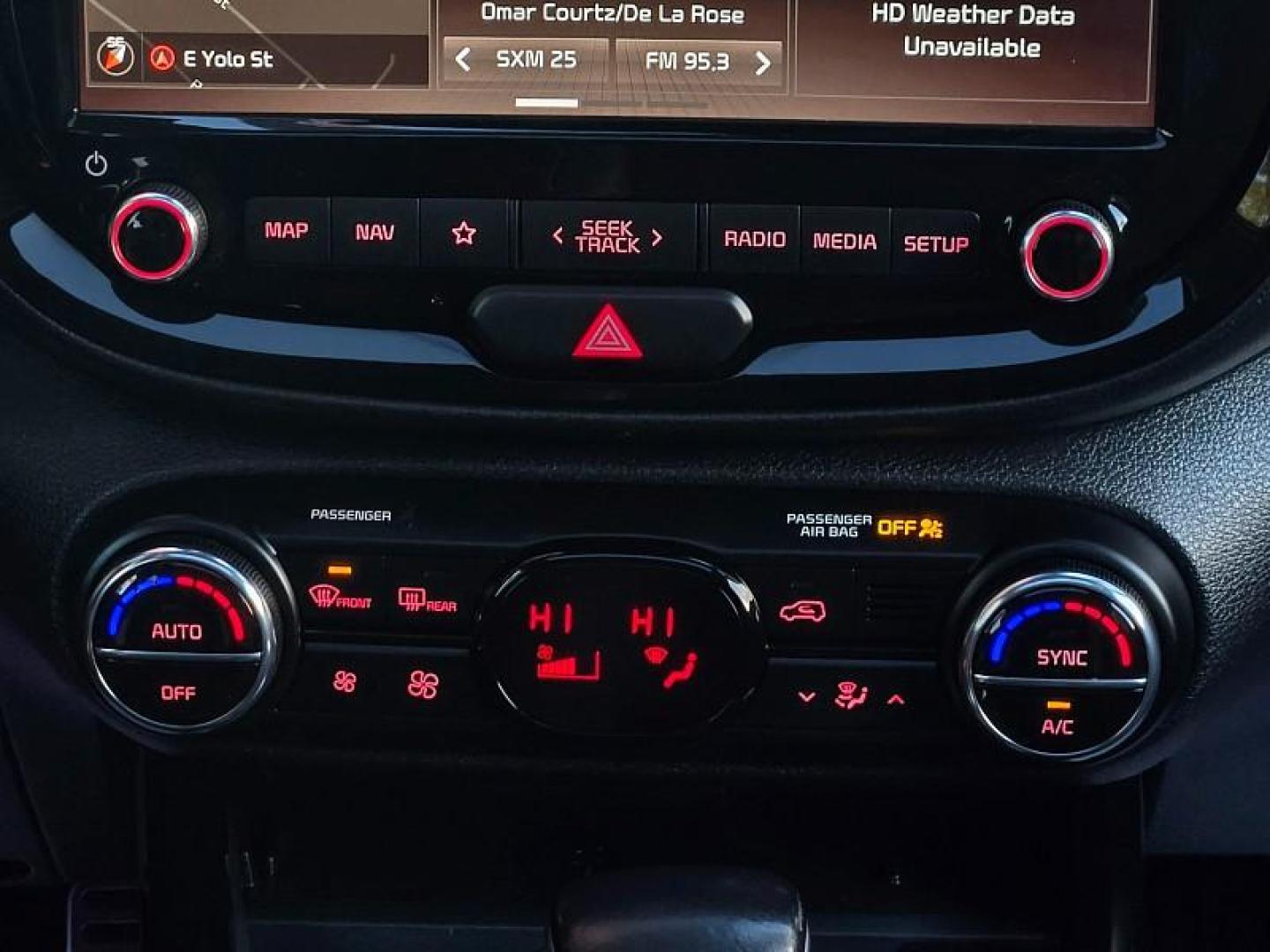 2020 RED Kia Soul (KNDJ53AF2L7) with an 4-Cyl Turbo 1.6 Liter engine, Automatic 7-Spd w/Dual-Clutch transmission, located at 246 E Walker St., Orland, 95963, (530) 865-5800, 39.747589, -122.178398 - Photo#25