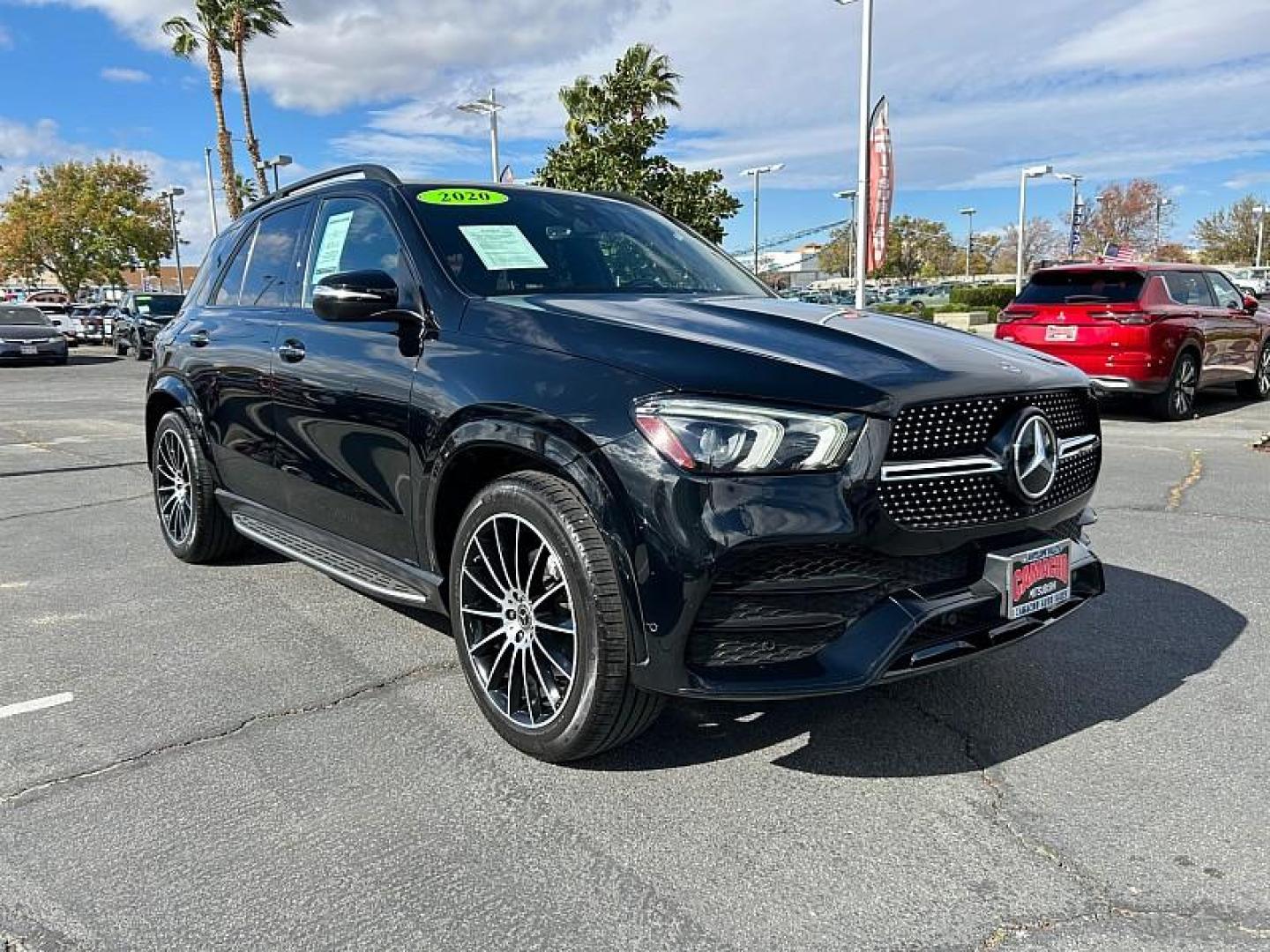 2020 BLACK Mercedes-Benz GLE-Class (4JGFB4JB8LA) with an 4-Cyl Turbo 2.0 Liter engine, Automatic 9-Spd 9G-Tronic transmission, located at 412 Auto Vista Drive, Palmdale, 93551, (661) 945-0620, 34.592636, -118.136681 - Photo#0