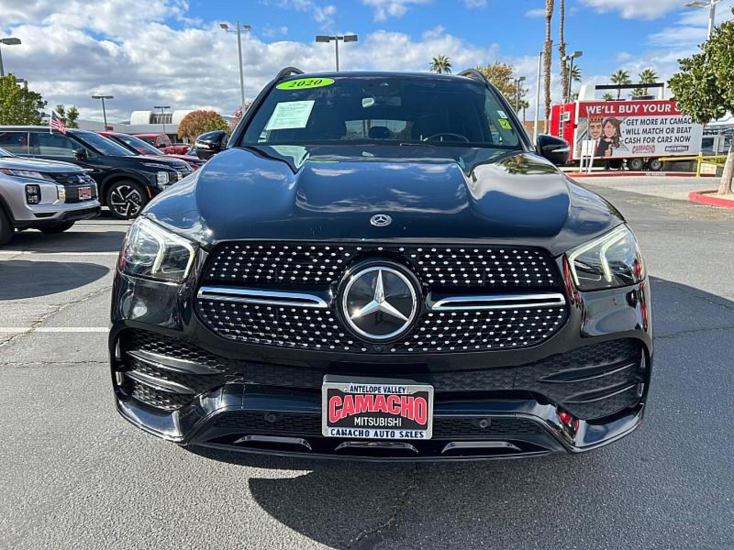 2020 BLACK Mercedes-Benz GLE-Class (4JGFB4JB8LA) with an 4-Cyl Turbo 2.0 Liter engine, Automatic 9-Spd 9G-Tronic transmission, located at 412 Auto Vista Drive, Palmdale, 93551, (661) 945-0620, 34.592636, -118.136681 - Photo#1