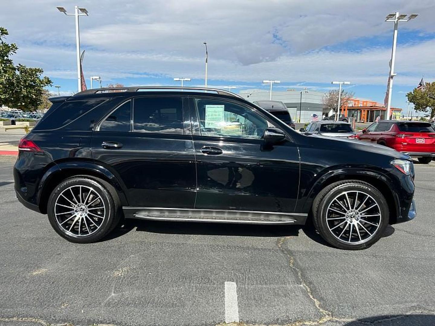 2020 BLACK Mercedes-Benz GLE-Class (4JGFB4JB8LA) with an 4-Cyl Turbo 2.0 Liter engine, Automatic 9-Spd 9G-Tronic transmission, located at 412 Auto Vista Drive, Palmdale, 93551, (661) 945-0620, 34.592636, -118.136681 - Photo#9