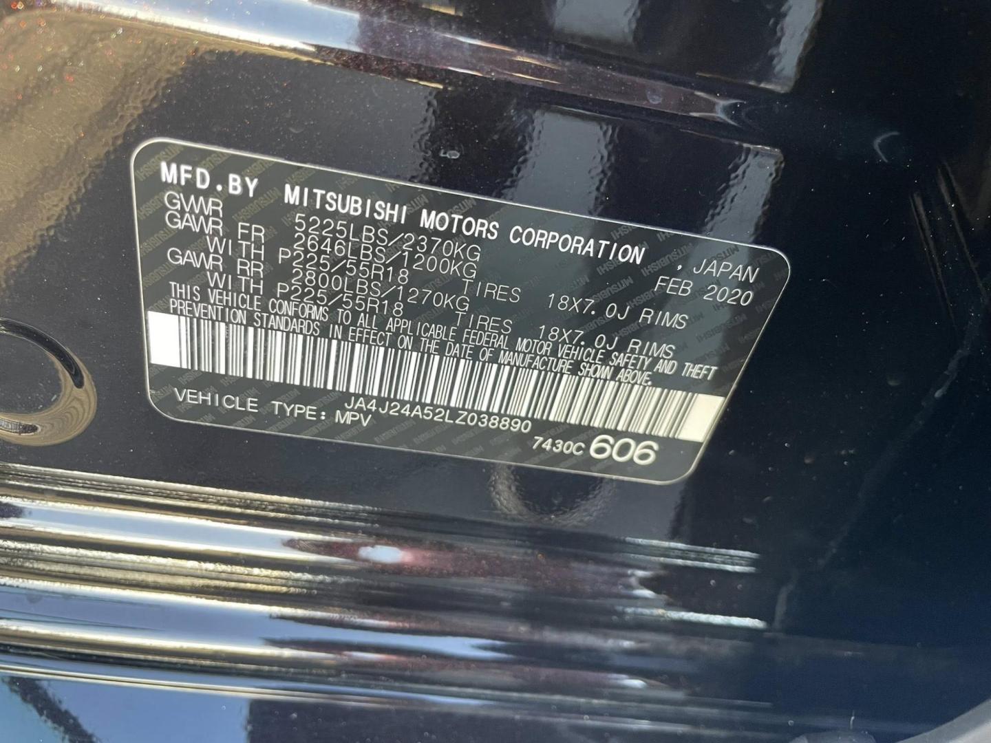 2020 Mitsubishi Outlander PHEV GT (JA4J24A52LZ) with an 2.0L L4 DOHC 16V HYBRID engine, 1A transmission, located at 744 E Miner Ave, Stockton, CA, 95202, (209) 944-5770, 37.956863, -121.282082 - PLUS TAXES FEES - Photo#11