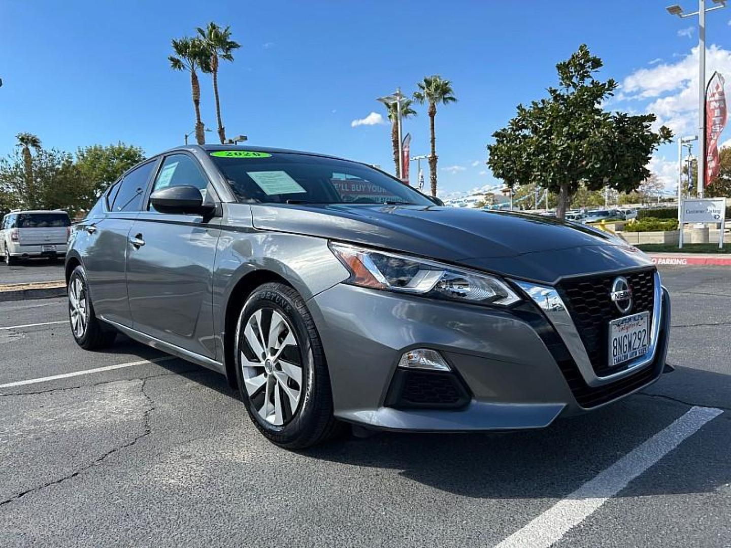 2020 GRAY Nissan Altima (1N4BL4BV5LC) with an 4-Cyl 2.5 Liter engine, Automatic Xtronic CVT transmission, located at 412 Auto Vista Drive, Palmdale, 93551, (661) 945-0620, 34.592636, -118.136681 - Photo#0