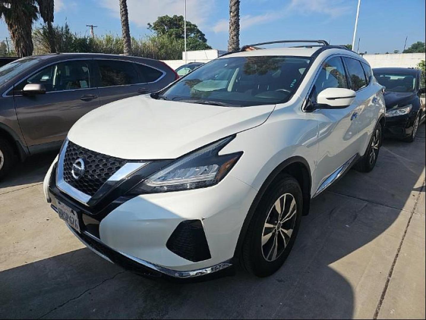 2020 WHITE Nissan Murano (5N1AZ2BJ1LN) with an V6 3.5 Liter engine, Automatic Xtronic CVT transmission, located at 412 Auto Vista Drive, Palmdale, 93551, (661) 945-0620, 34.592636, -118.136681- Photo#8