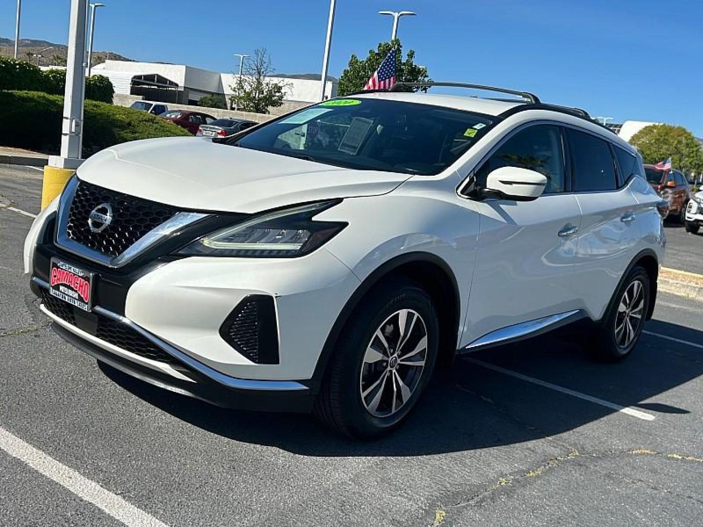 2020 WHITE Nissan Murano (5N1AZ2BJ1LN) with an V6 3.5 Liter engine, Automatic Xtronic CVT transmission, located at 412 Auto Vista Drive, Palmdale, 93551, (661) 945-0620, 34.592636, -118.136681- Photo#3
