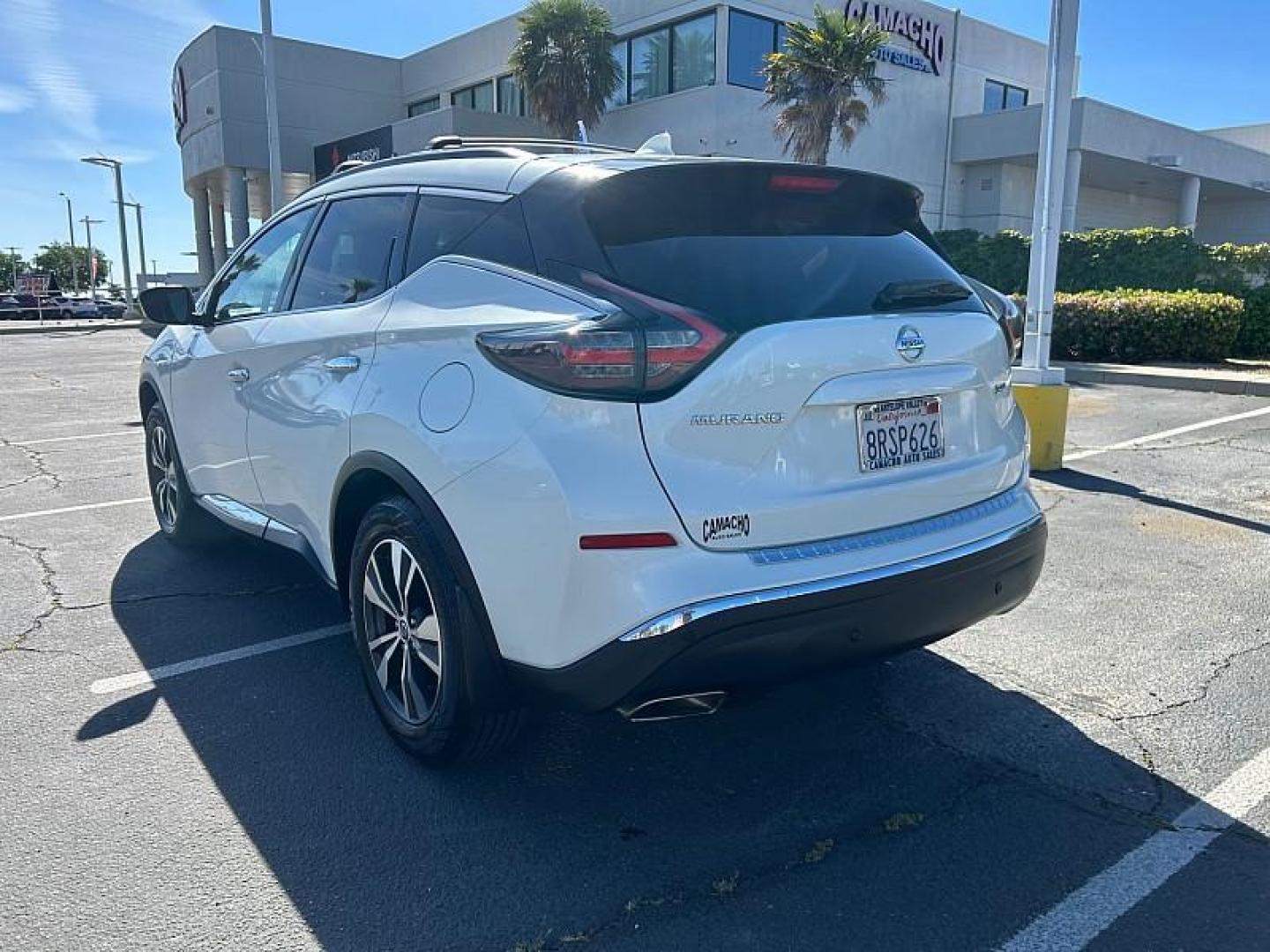 2020 WHITE Nissan Murano (5N1AZ2BJ1LN) with an V6 3.5 Liter engine, Automatic Xtronic CVT transmission, located at 412 Auto Vista Drive, Palmdale, 93551, (661) 945-0620, 34.592636, -118.136681- Photo#10