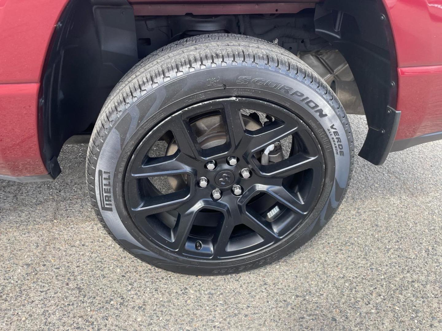 2020 Delmonico Red Pearl Coat RAM 1500 Big Horn (1C6SRFFM0LN) with an 3.0L EcoDiesel 3.0L Biodiesel Turbo V6 260hp 480ft. lbs. Common Rail Direct Injection engine, 8-Speed Shiftable Automatic transmission, located at 800 Riverside Ave, Roseville, CA, 95678, 916-773-4549 & Toll Free: 866-719-4393, 38.732265, -121.291039 - Photo#6