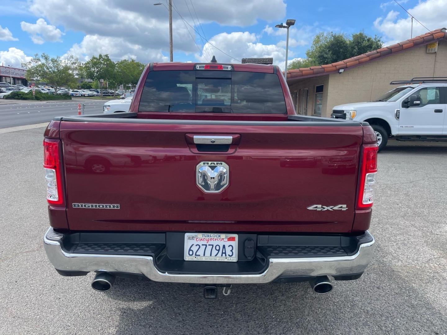 2020 Delmonico Red Pearl Coat RAM 1500 Big Horn (1C6SRFFM0LN) with an 3.0L EcoDiesel 3.0L Biodiesel Turbo V6 260hp 480ft. lbs. Common Rail Direct Injection engine, 8-Speed Shiftable Automatic transmission, located at 800 Riverside Ave, Roseville, CA, 95678, 916-773-4549 & Toll Free: 866-719-4393, 38.732265, -121.291039 - Photo#8