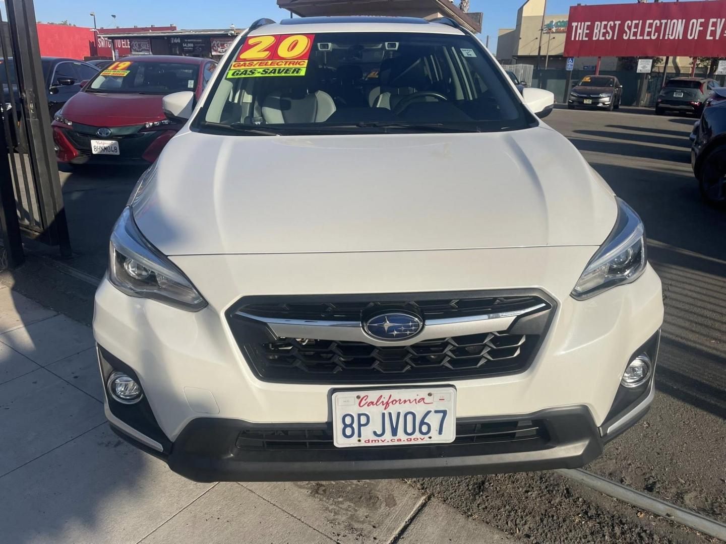 2020 Subaru Crosstrek Hybrid (JF2GTDNC4LH) with an 2.0L L4 DOHC 16V HYBRID engine, CVT transmission, located at 744 E Miner Ave, Stockton, CA, 95202, (209) 944-5770, 37.956863, -121.282082 - PLUS TAXES AND FEES NO CHARGER AVAILABLE - Photo#2