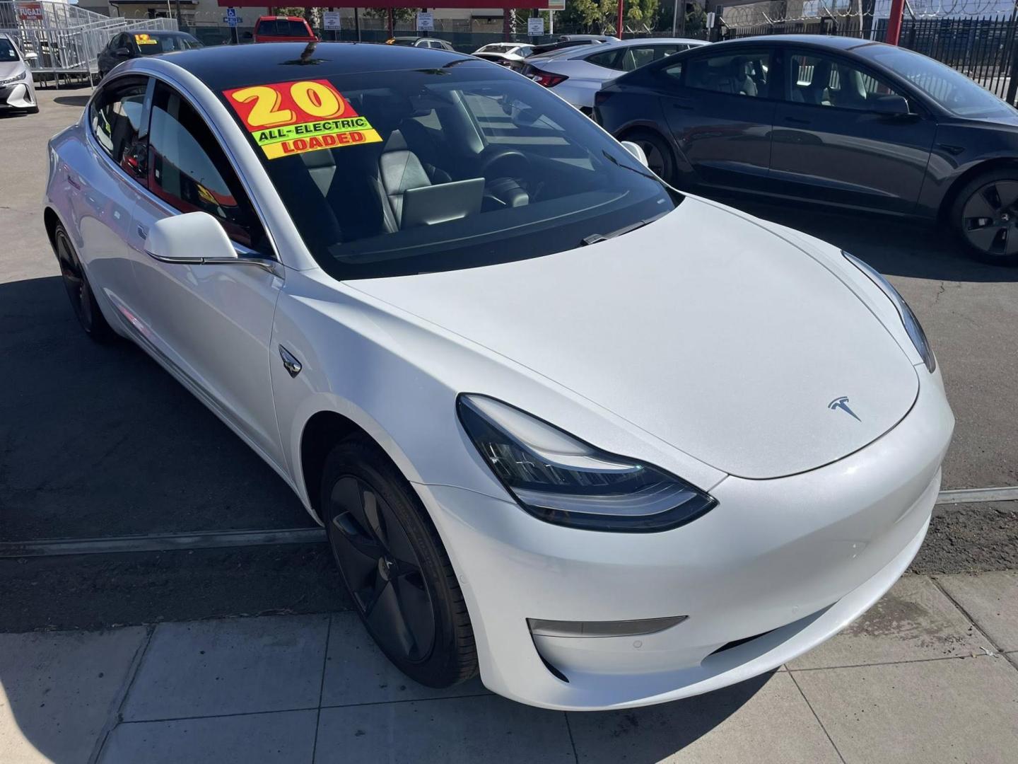 2020 Tesla Model 3 Base (5YJ3E1EA9LF) with an ELECTRIC engine, 1A transmission, located at 744 E Miner Ave, Stockton, CA, 95202, (209) 944-5770, 37.956863, -121.282082 - PLUS TAXES AND FEES NO CHARGER AVAILABLE - Photo#1