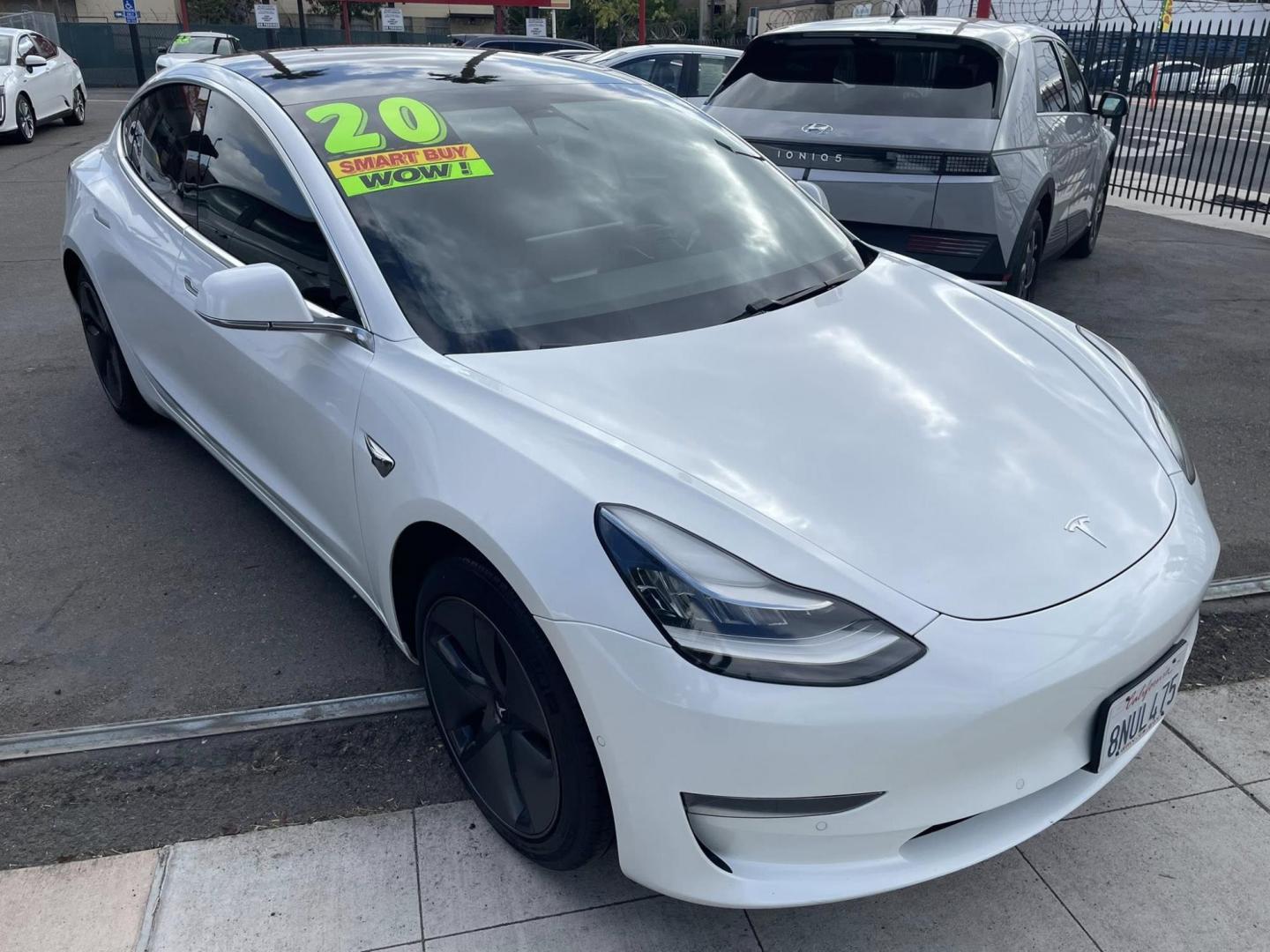 2020 Tesla Model 3 Base (5YJ3E1EA3LF) with an ELECTRIC engine, 1A transmission, located at 744 E Miner Ave, Stockton, CA, 95202, (209) 944-5770, 37.956863, -121.282082 - PLUS TAXES AND FEES NO CHARGER AVAILABLE - Photo#0
