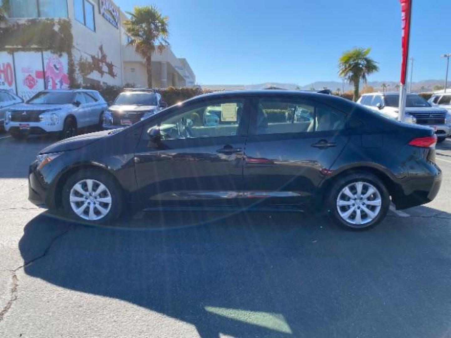 2020 BLACK Toyota Corolla (JTDEPRAE5LJ) with an 4-Cyl 1.8 Liter engine, Automatic CVTi-S transmission, located at 412 Auto Vista Drive, Palmdale, 93551, (661) 945-0620, 34.592636, -118.136681 - Photo#4