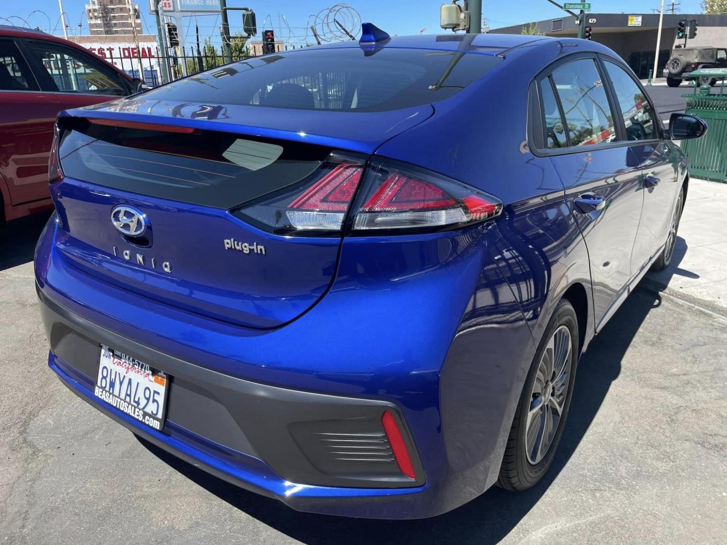 2021 Hyundai Ioniq Plug-In Hybrid SE (KMHC65LD1MU) with an 1.6L L4 DOHC 16V HYBRID engine, 6A transmission, located at 744 E Miner Ave, Stockton, CA, 95202, (209) 944-5770, 37.956863, -121.282082 - PLUS TAXES AND FEES - Photo#7