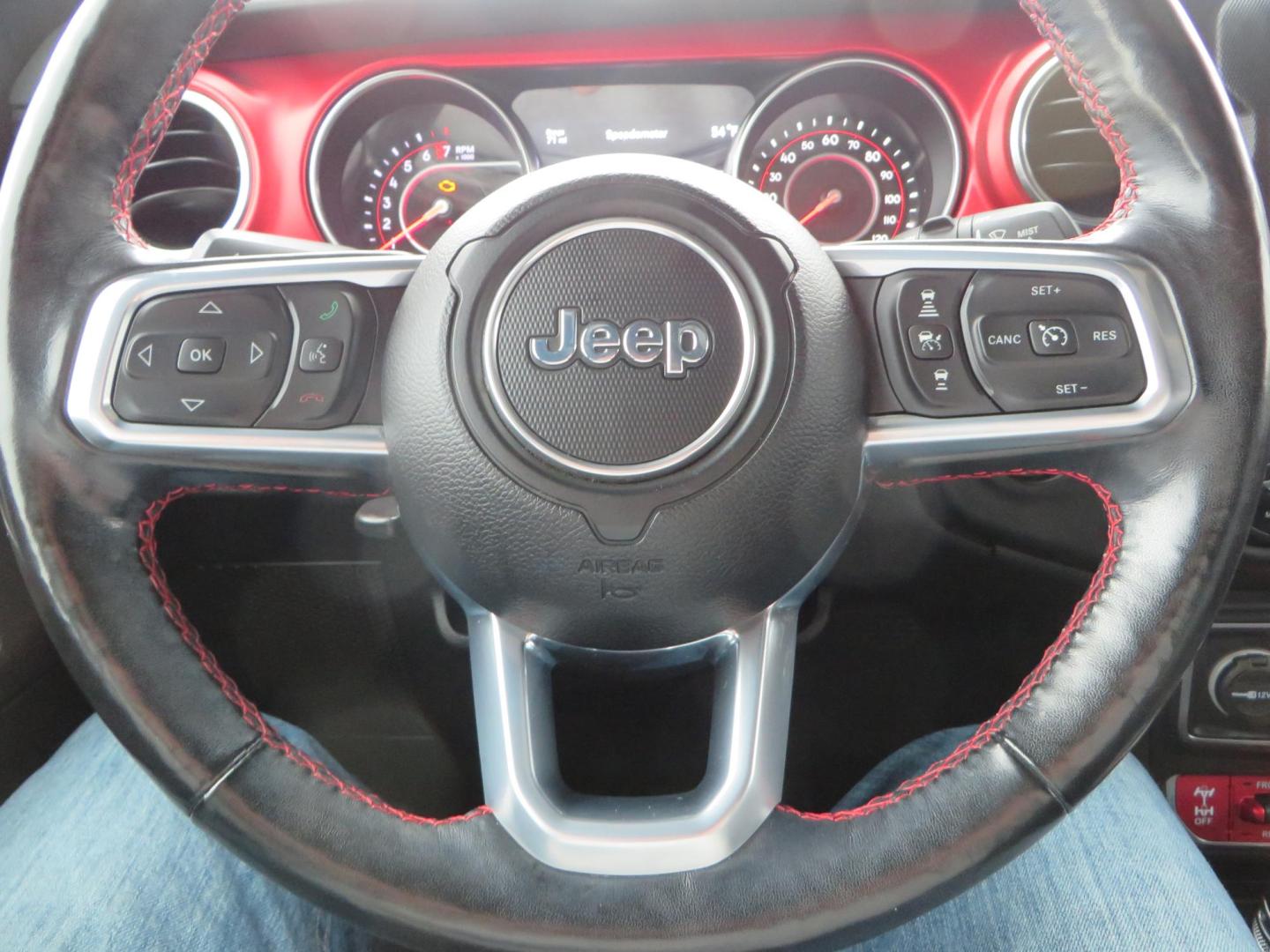 2021 CHARCOAL /black Jeep Wrangler Unlimited Rubicon (1C4HJXFG5MW) with an 3.6L V6 DOHC 24V FFV engine, 6A transmission, located at 2630 Grass Valley Highway, Auburn, CA, 95603, (530) 508-5100, 38.937893, -121.095482- Photo#38