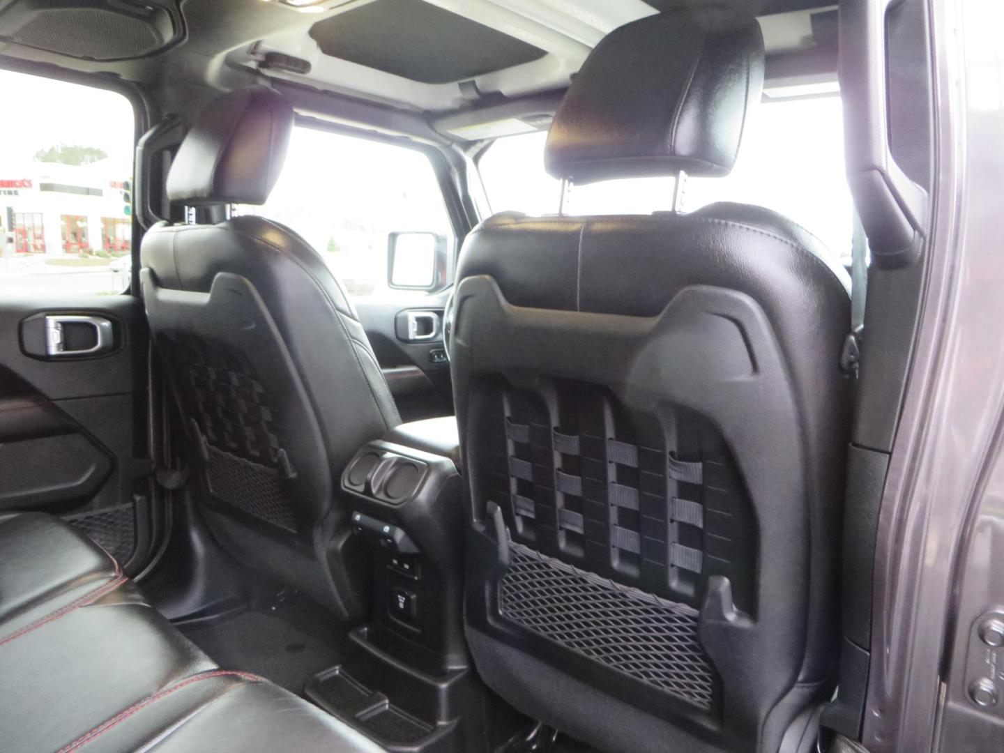 2021 CHARCOAL /black Jeep Wrangler Unlimited Rubicon (1C4HJXFG5MW) with an 3.6L V6 DOHC 24V FFV engine, 6A transmission, located at 2630 Grass Valley Highway, Auburn, CA, 95603, (530) 508-5100, 38.937893, -121.095482- Photo#61