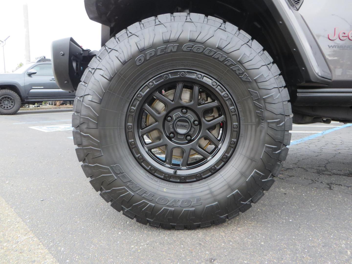 2021 CHARCOAL /black Jeep Wrangler Unlimited Rubicon (1C4HJXFG5MW) with an 3.6L V6 DOHC 24V FFV engine, 6A transmission, located at 2630 Grass Valley Highway, Auburn, CA, 95603, (530) 508-5100, 38.937893, -121.095482- Photo#8