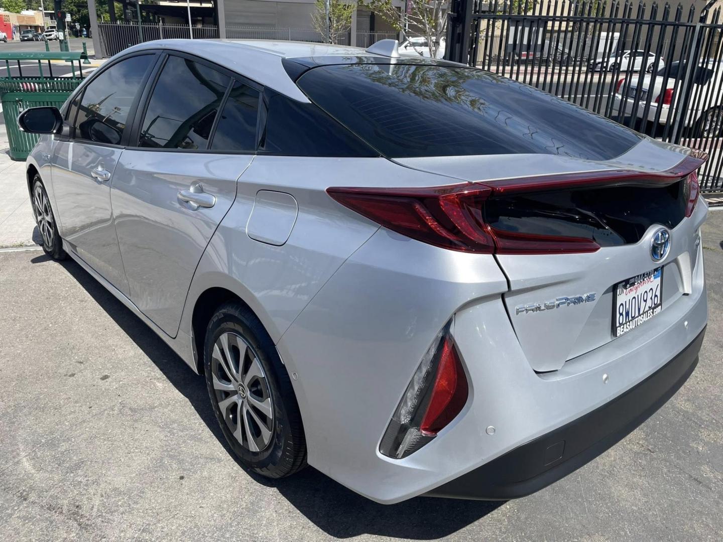 2021 Toyota Prius Prime LE (JTDKAMFP5M3) with an 1.8L L4 DOHC 16V HYBRID engine, CVT transmission, located at 744 E Miner Ave, Stockton, CA, 95202, (209) 944-5770, 37.956863, -121.282082 - Photo#12
