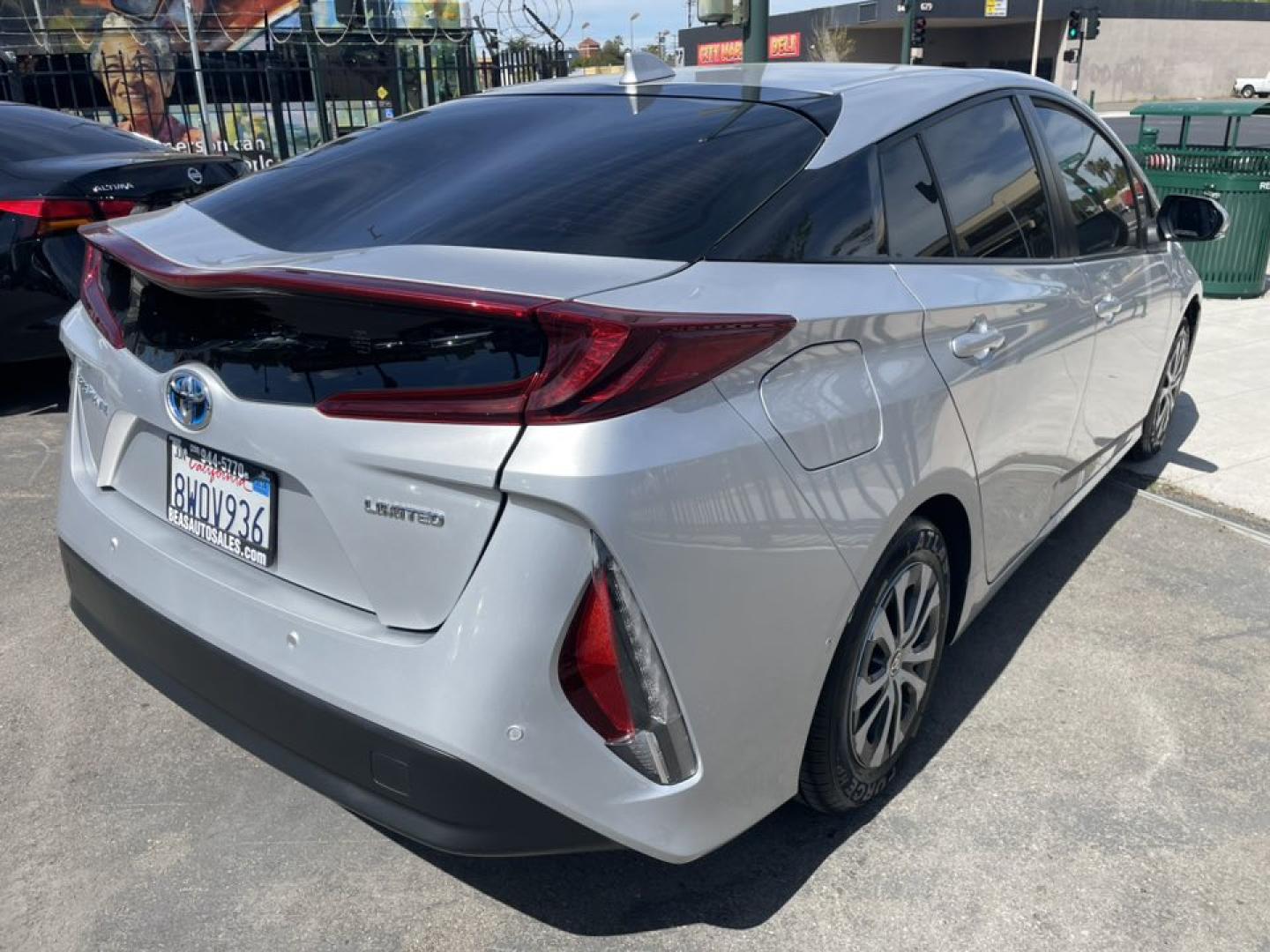 2021 Toyota Prius Prime LE (JTDKAMFP5M3) with an 1.8L L4 DOHC 16V HYBRID engine, CVT transmission, located at 744 E Miner Ave, Stockton, CA, 95202, (209) 944-5770, 37.956863, -121.282082 - Photo#14