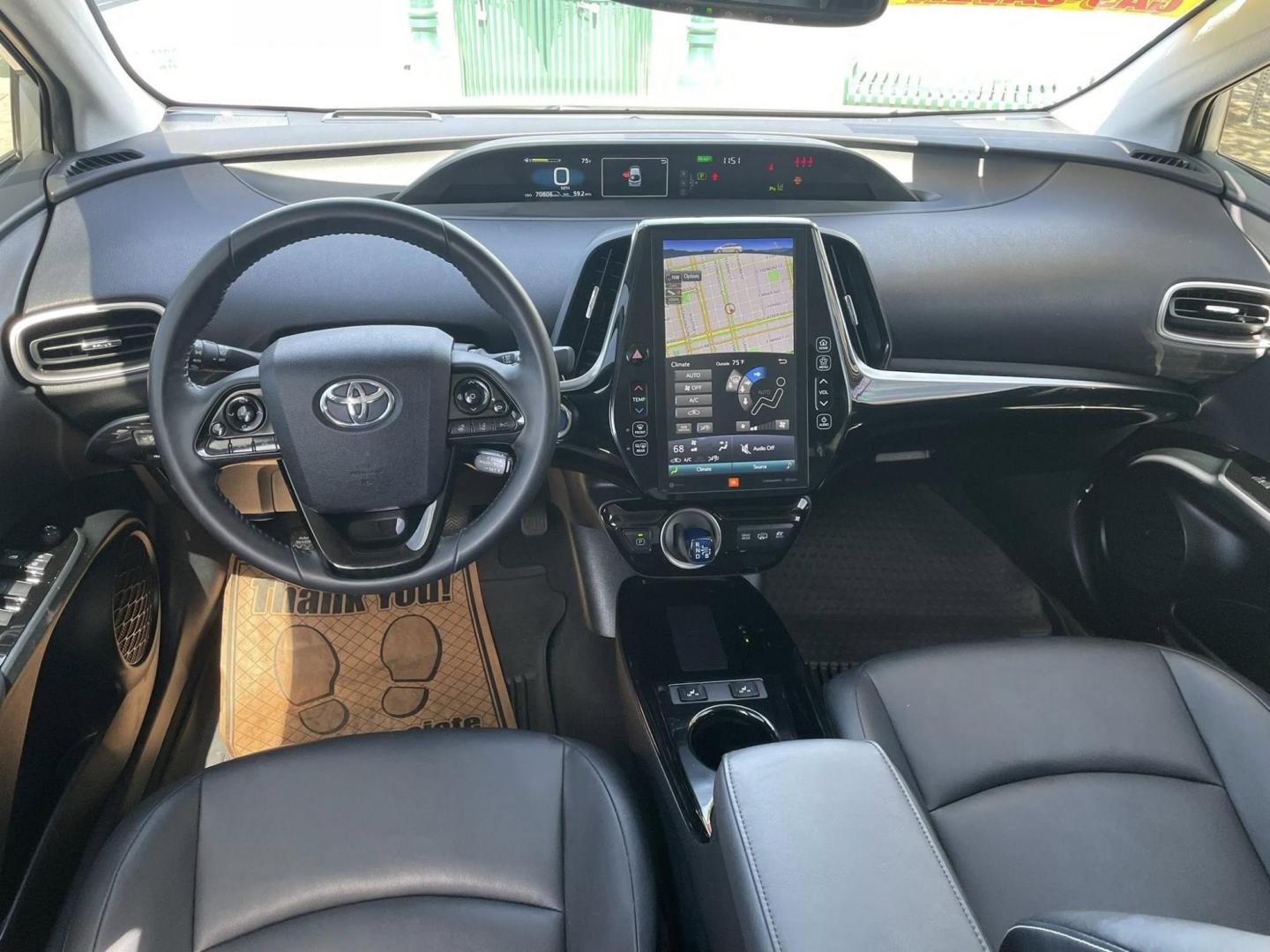 2021 Toyota Prius Prime LE (JTDKAMFP5M3) with an 1.8L L4 DOHC 16V HYBRID engine, CVT transmission, located at 744 E Miner Ave, Stockton, CA, 95202, (209) 944-5770, 37.956863, -121.282082 - Photo#6