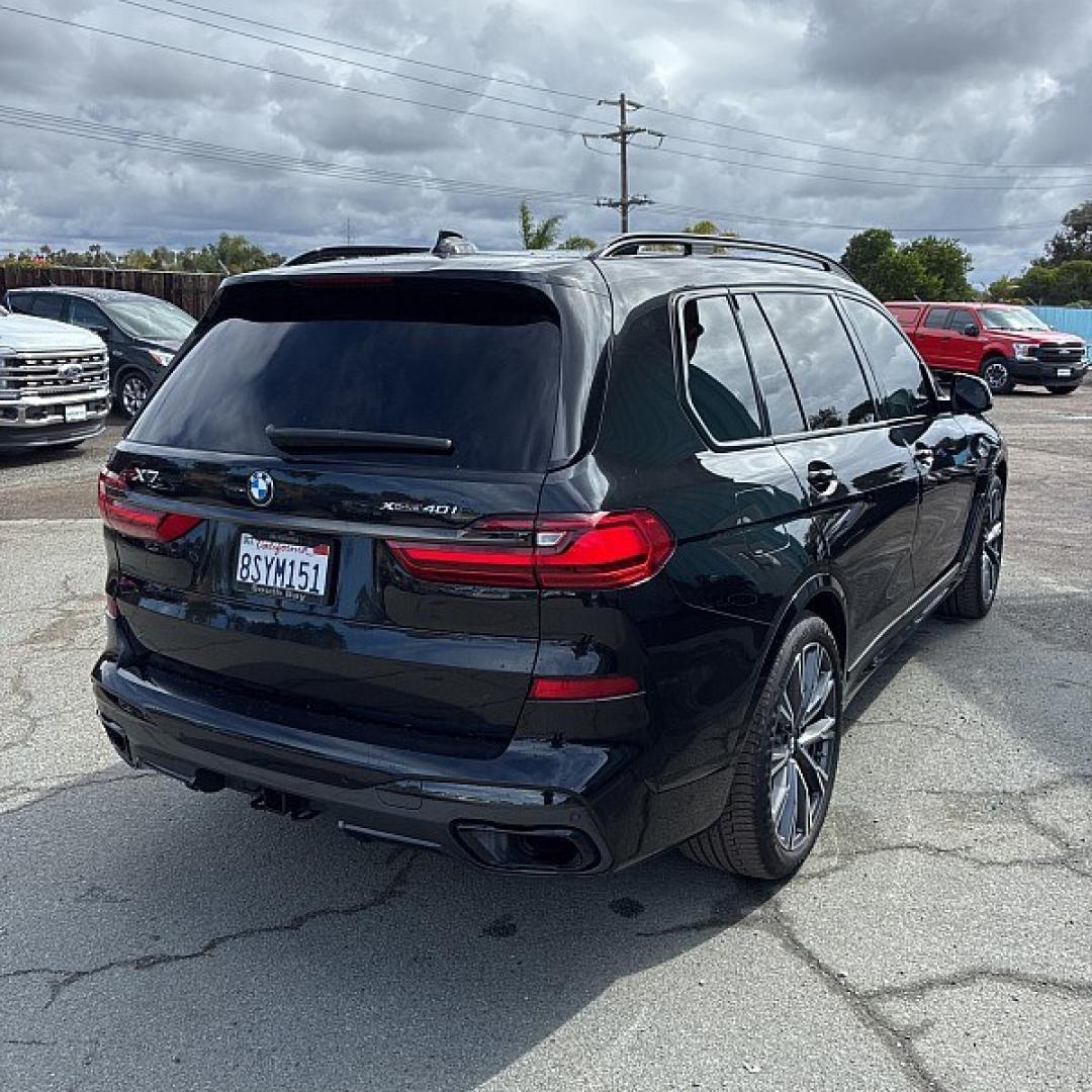 2021 BLACK BMW X7 (5UXCW2C05M9) with an V6 Turbo 3.0 Liter engine, Automatic 8-Spd Steptronic w/Sport transmission, located at 412 Auto Vista Drive, Palmdale, 93551, (661) 945-0620, 34.592636, -118.136681 - Photo#1