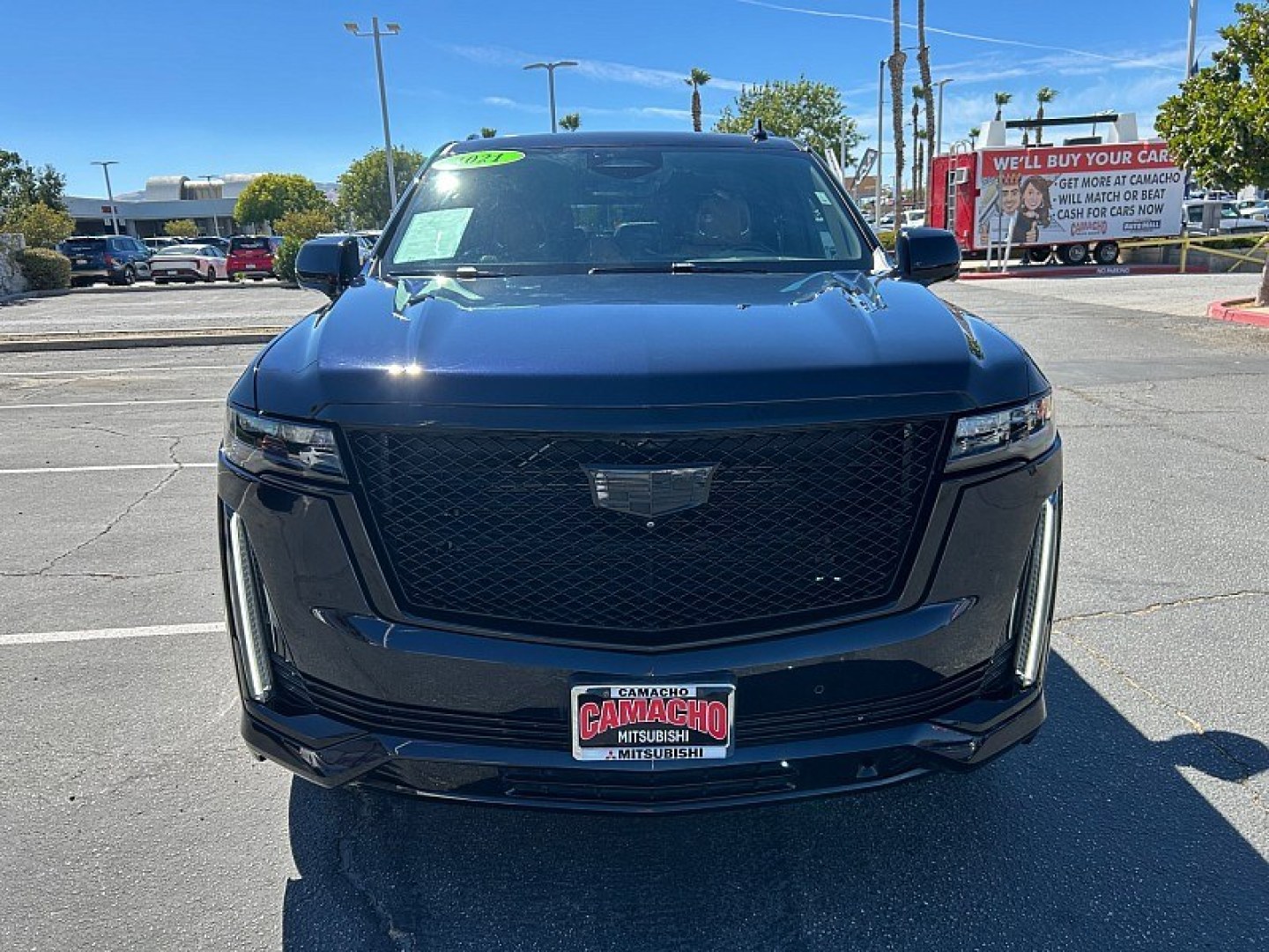 2021 Blue Cadillac Escalade (1GYS4FKL7MR) , Automatic 10-Spd w/Overdrive transmission, located at 412 Auto Vista Drive, Palmdale, 93551, (661) 945-0620, 34.592636, -118.136681- Photo#1