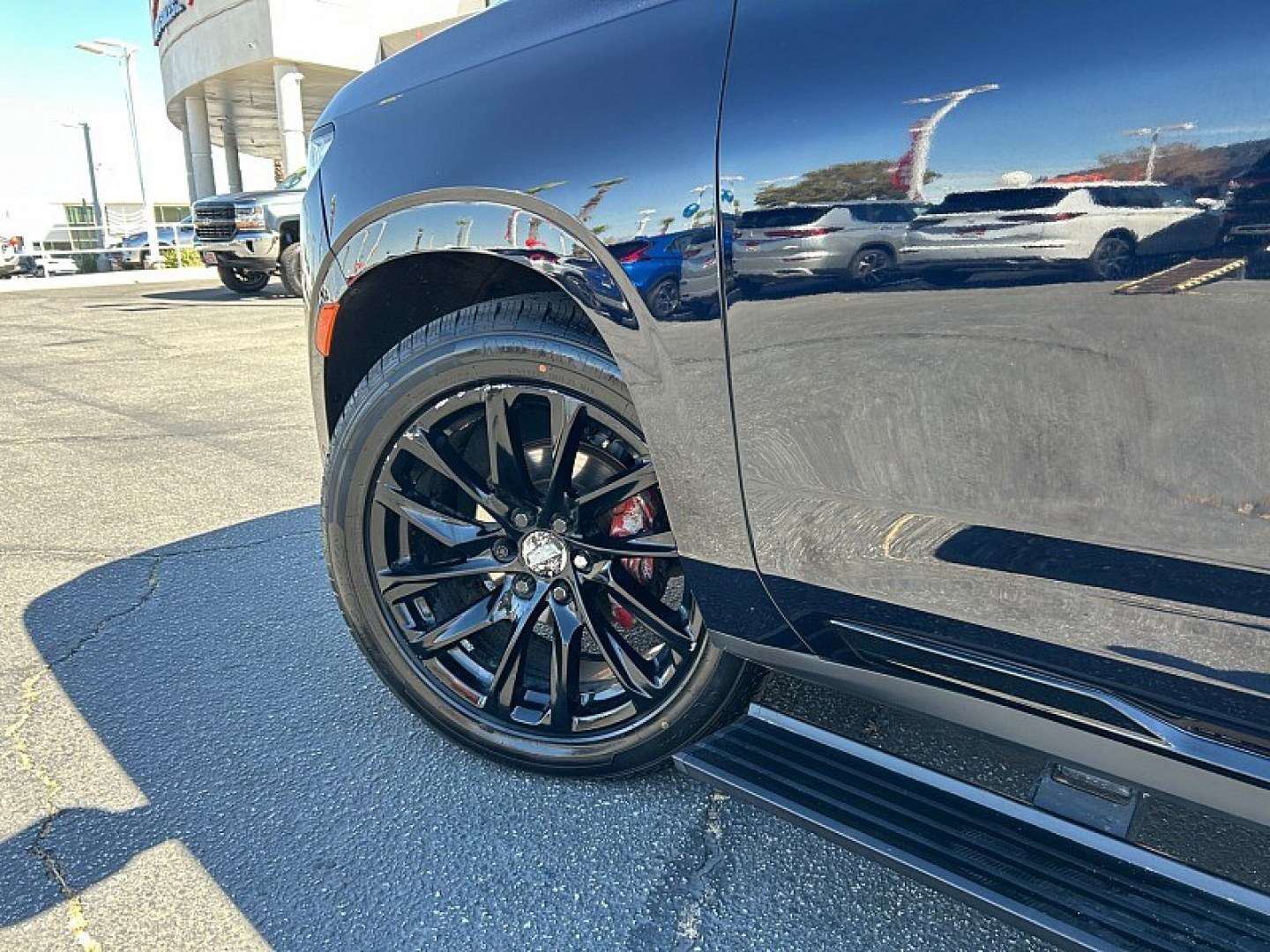2021 Blue Cadillac Escalade (1GYS4FKL7MR) , Automatic 10-Spd w/Overdrive transmission, located at 412 Auto Vista Drive, Palmdale, 93551, (661) 945-0620, 34.592636, -118.136681- Photo#8