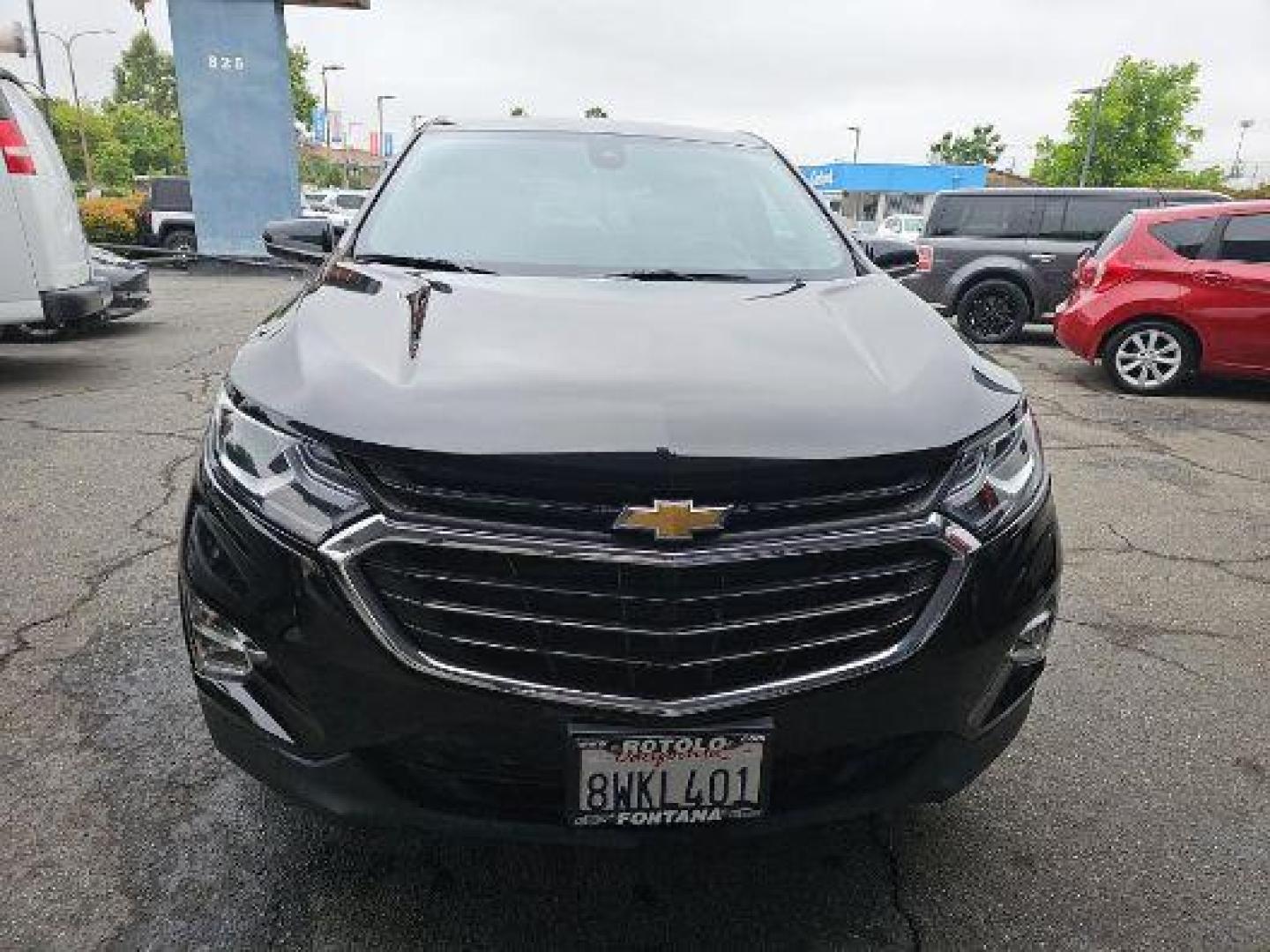 2021 BLACK Chevrolet Equinox (3GNAXJEV0ML) with an 4-Cyl Turbo 1.5 Liter engine, Automatic 6-Spd w/Overdrive transmission, located at 412 Auto Vista Drive, Palmdale, 93551, (661) 945-0620, 34.592636, -118.136681 - Photo#1