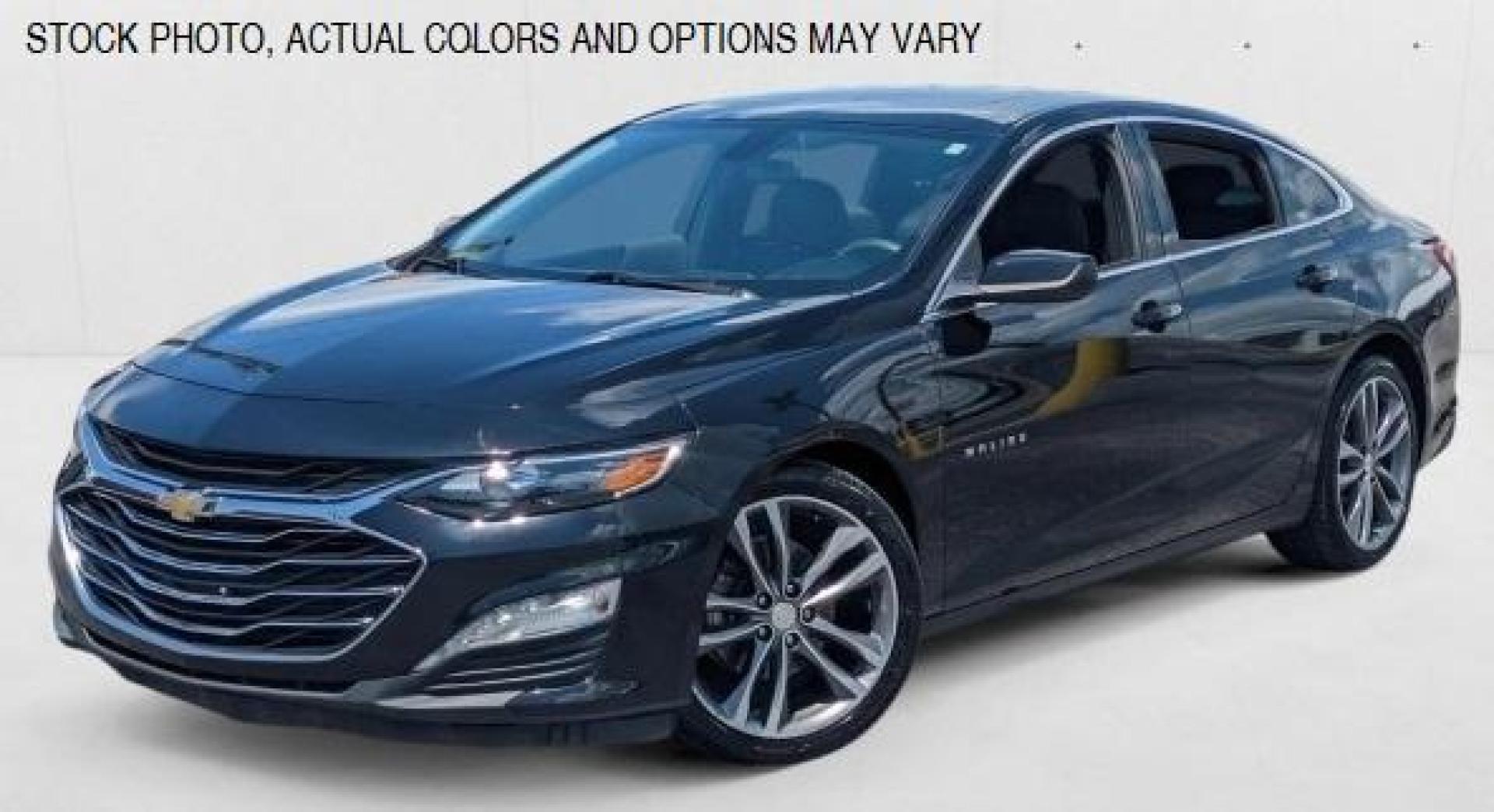 2021 BLUE Chevrolet Malibu (1G1ZD5ST3NF) with an 4-Cyl Turbo 1.5 Liter engine, Automatic CVT transmission, located at 412 Auto Vista Drive, Palmdale, 93551, (661) 945-0620, 34.592636, -118.136681 - Photo#0